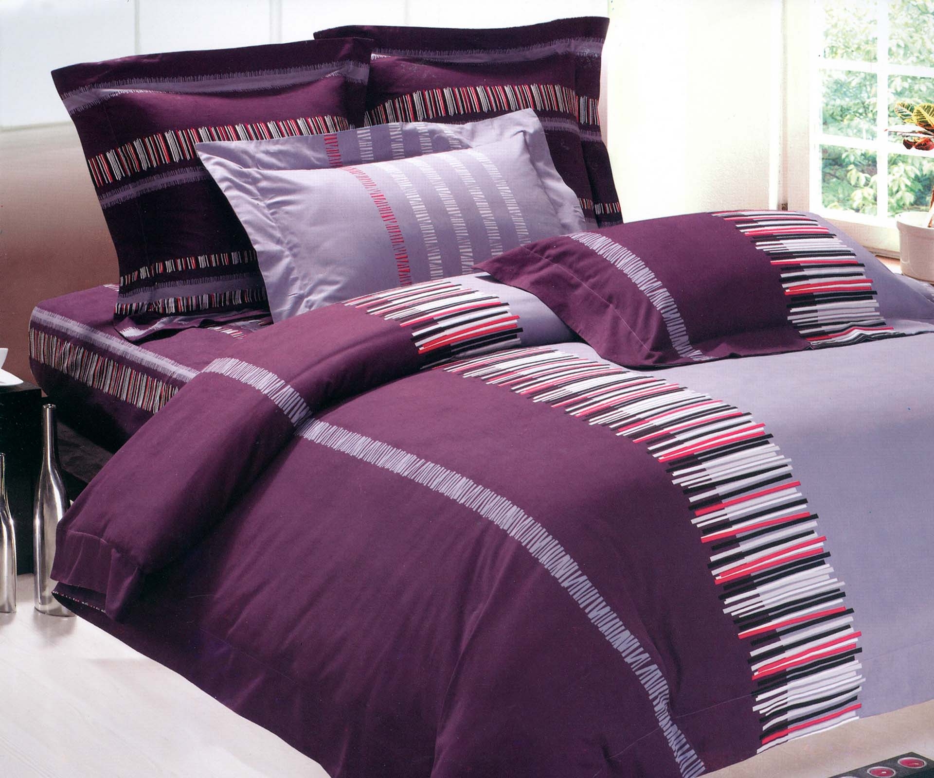 σεντόνια φανελένια (230cm x 250cm 2x 50cm x 70cm)  7003-1