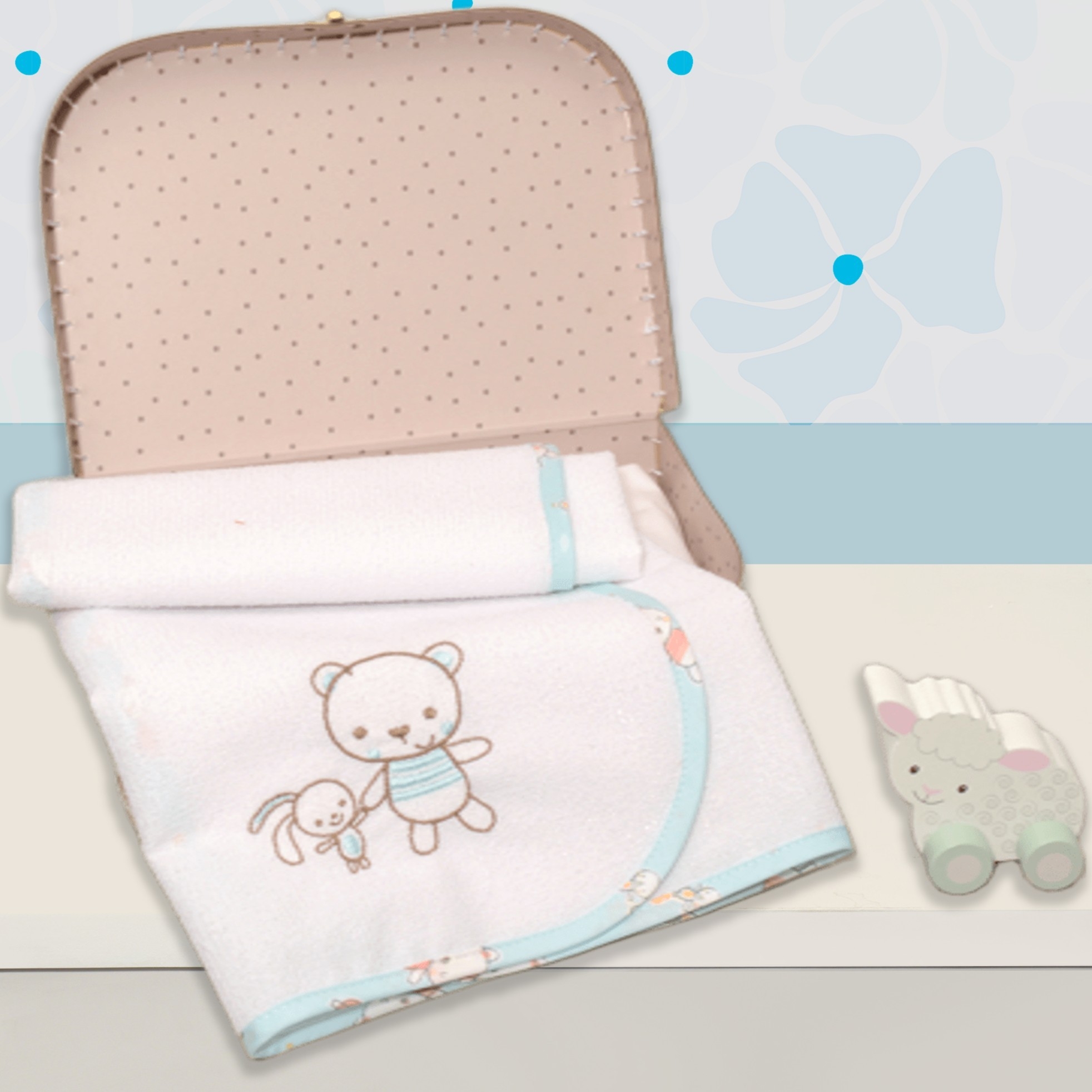 Σελτεδάκι με Κέντημα 50x70cm 250 γρ/τμ Design 212 Oliver Baby