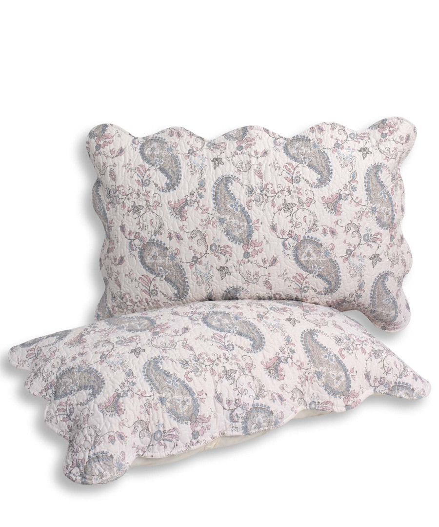 Μαξιλαροθήκη patch (48cm x 72cm) σιέλ λαχούρι τεμάχιο