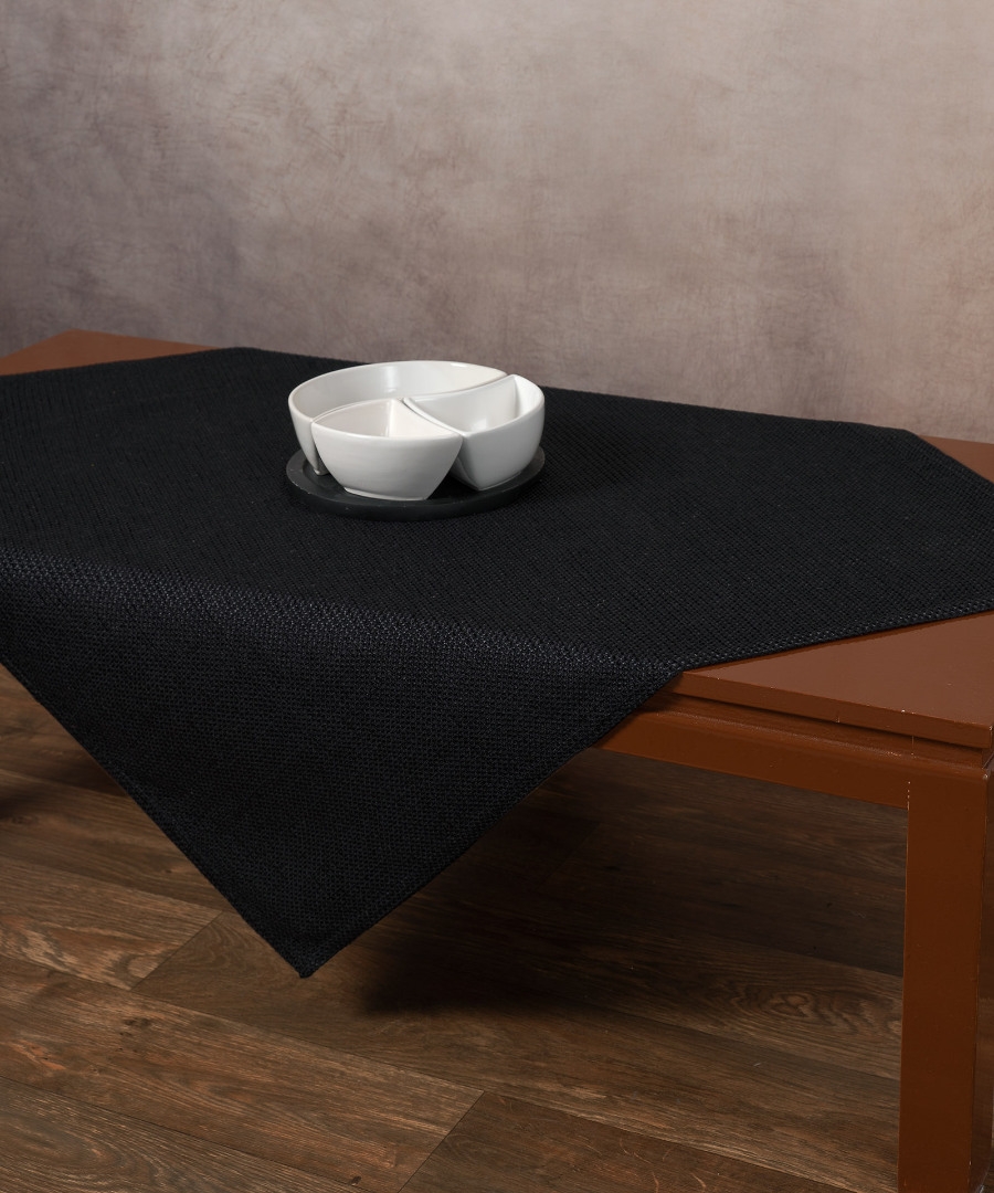 Τραπεζοκαρέ 9925 (135cm x 135cm) μαύρο