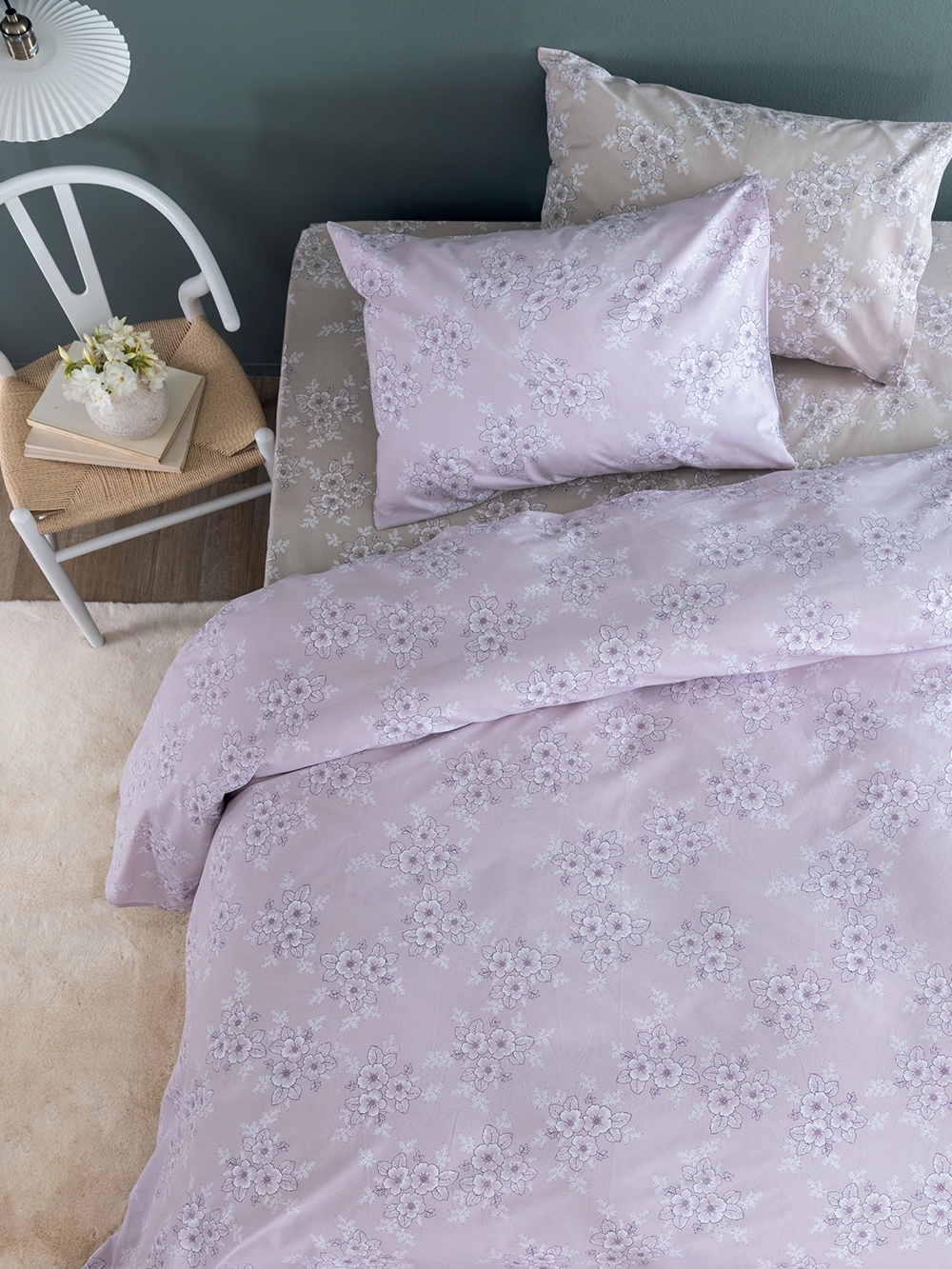 Σετ Παπλωματοθήκη Υπέρδιπλη Fashion Life 240x250 FL6281