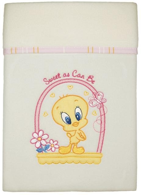 Κουβέρτα Fleece Κούνιας Baby Looney Tunes