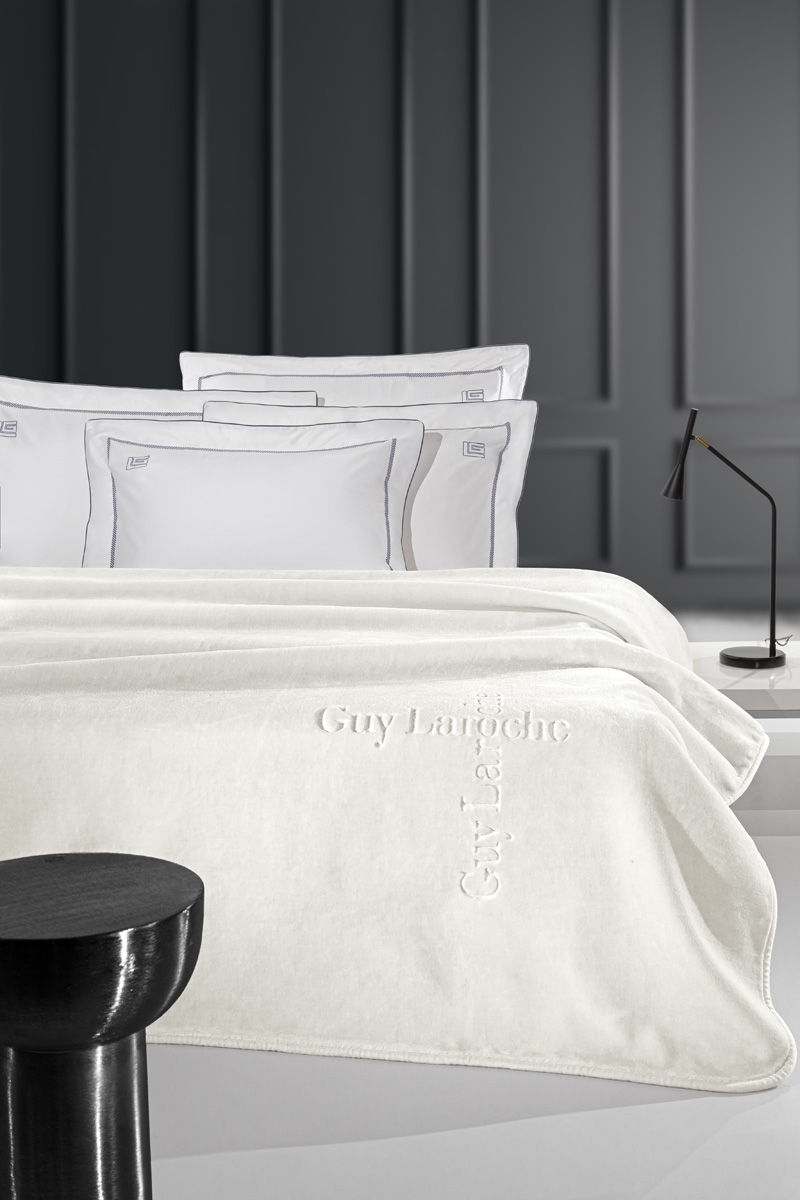 Κουβέρτα Logo Ivory 