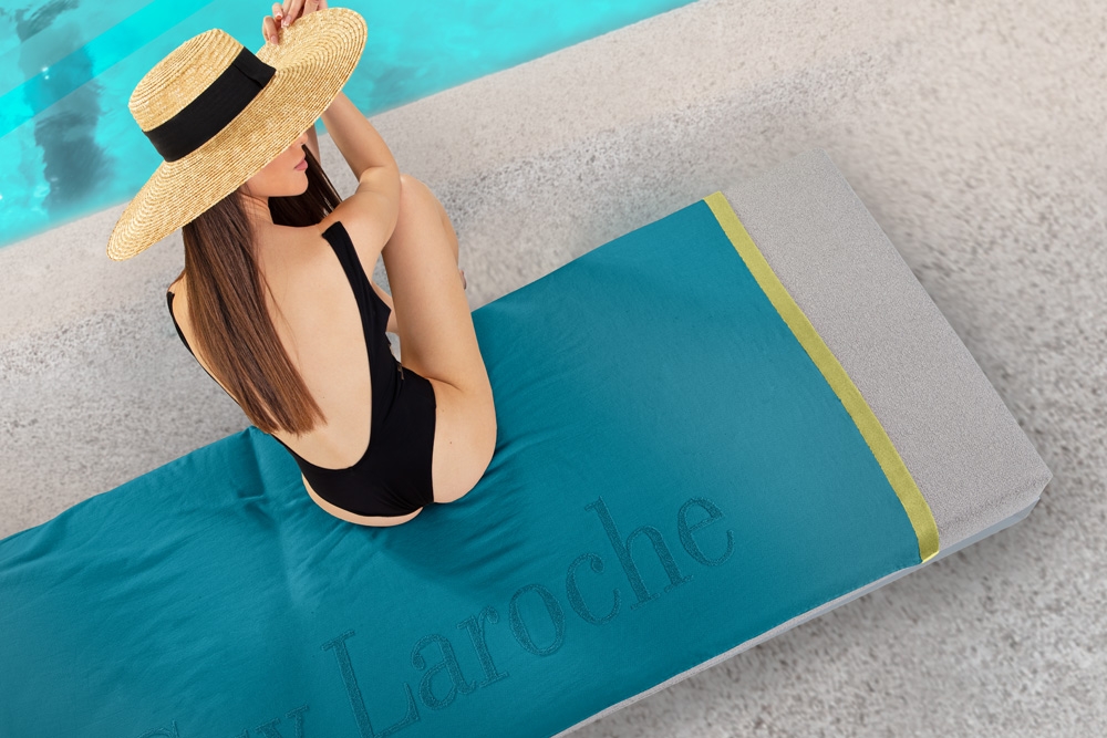 Πετσέτα Θαλάσσης Double Petrol 