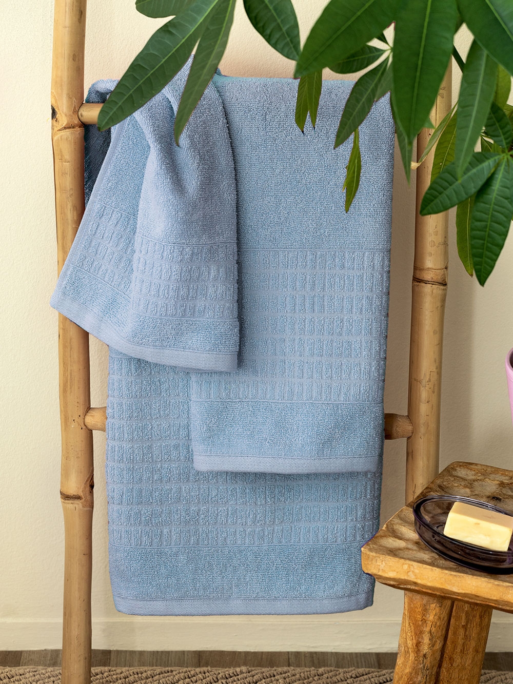 Πετσέτα Χεριών Towels Collection 30x50 ROLL BLUE