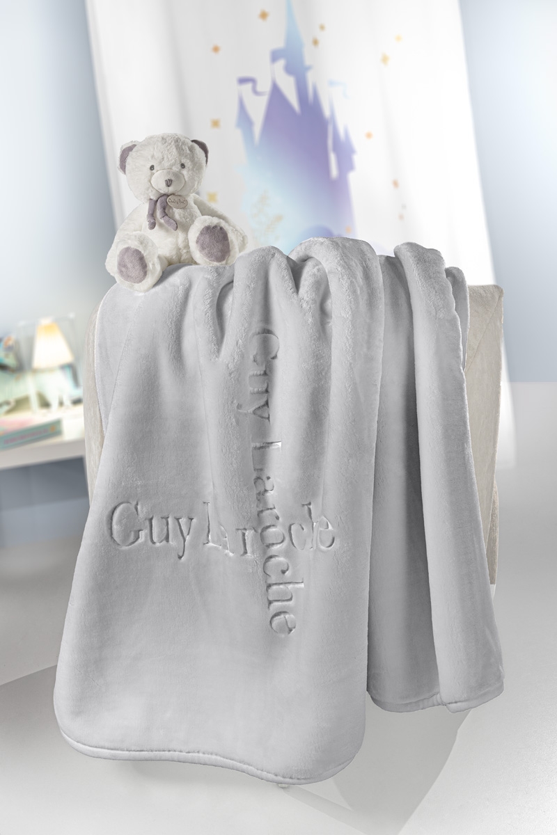 Βρεφική Κουβέρτα Logo Silver 
