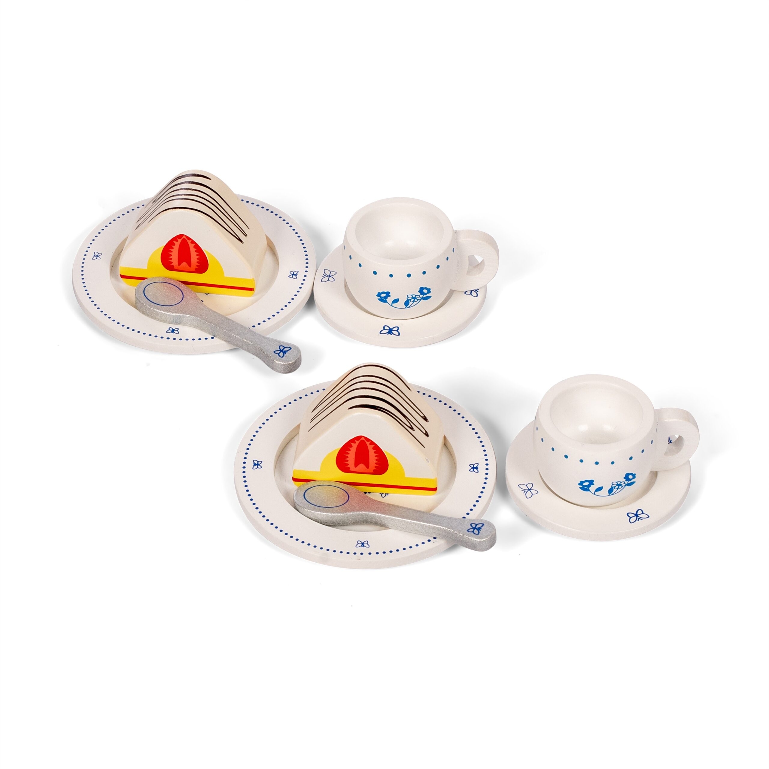 Ξύλινο Σετ Τσάι και Παστάκια - Mama Memo