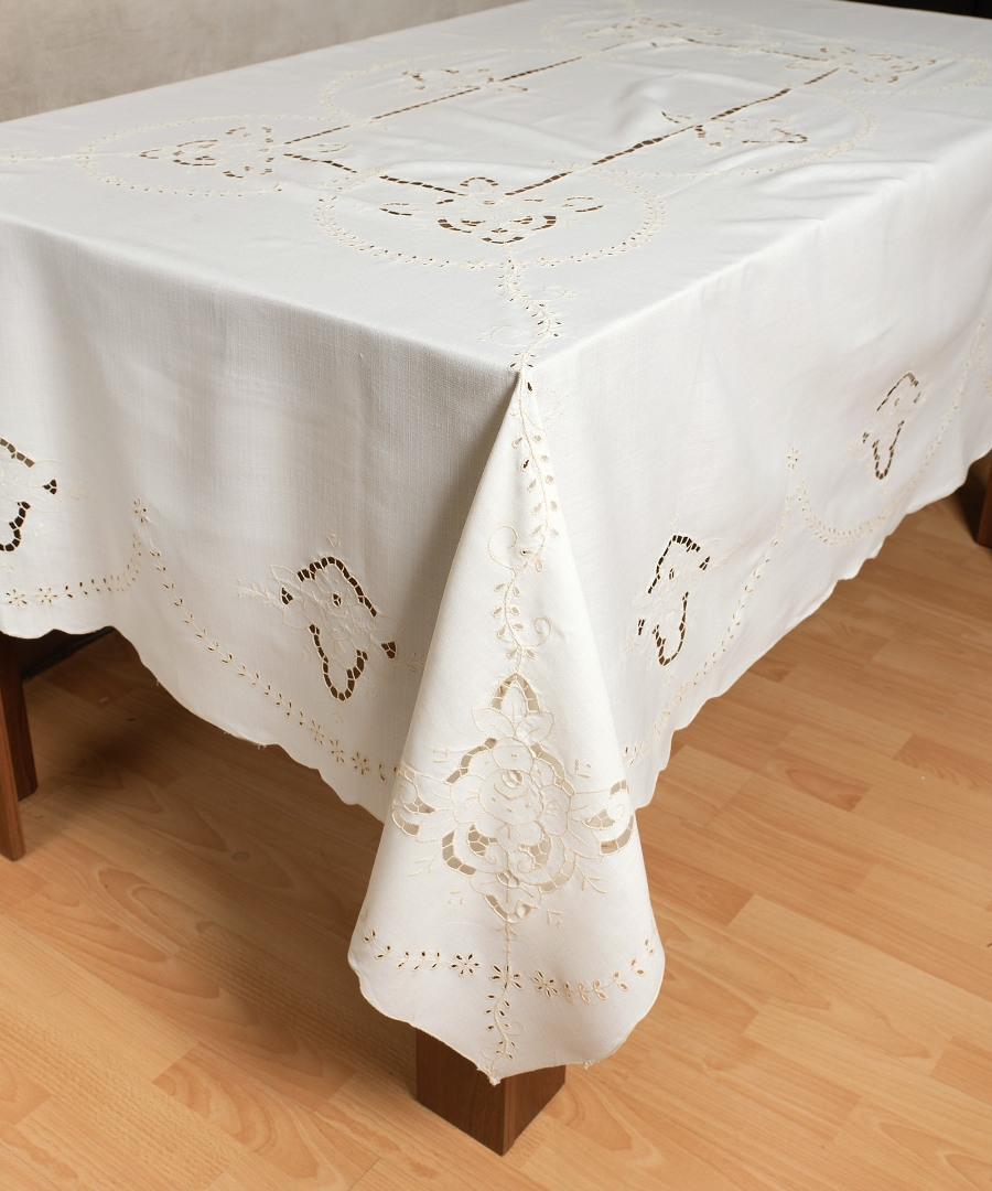 Τραπεζομάντηλο μηχανής 563 (165cm x 220cm) Μπέζ