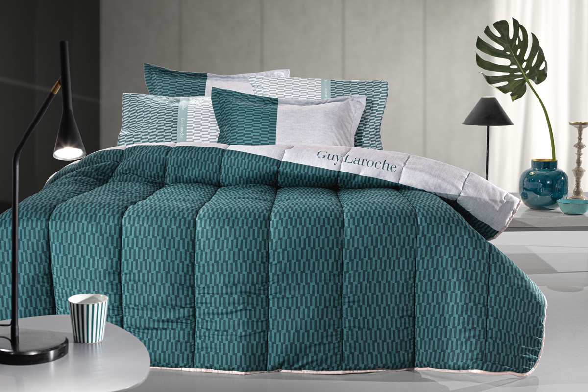 Πάπλωμα Status Petrol Suede