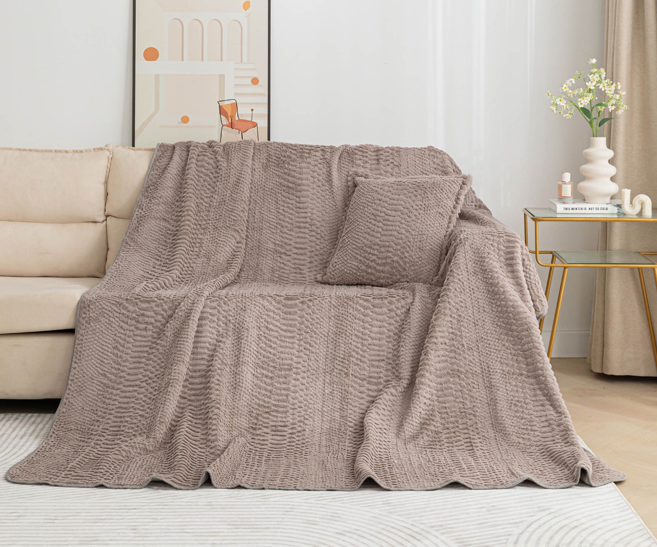 ΡΙΧΤΑΡΙΑ NX201 (180cm x 250cm) BEIGE