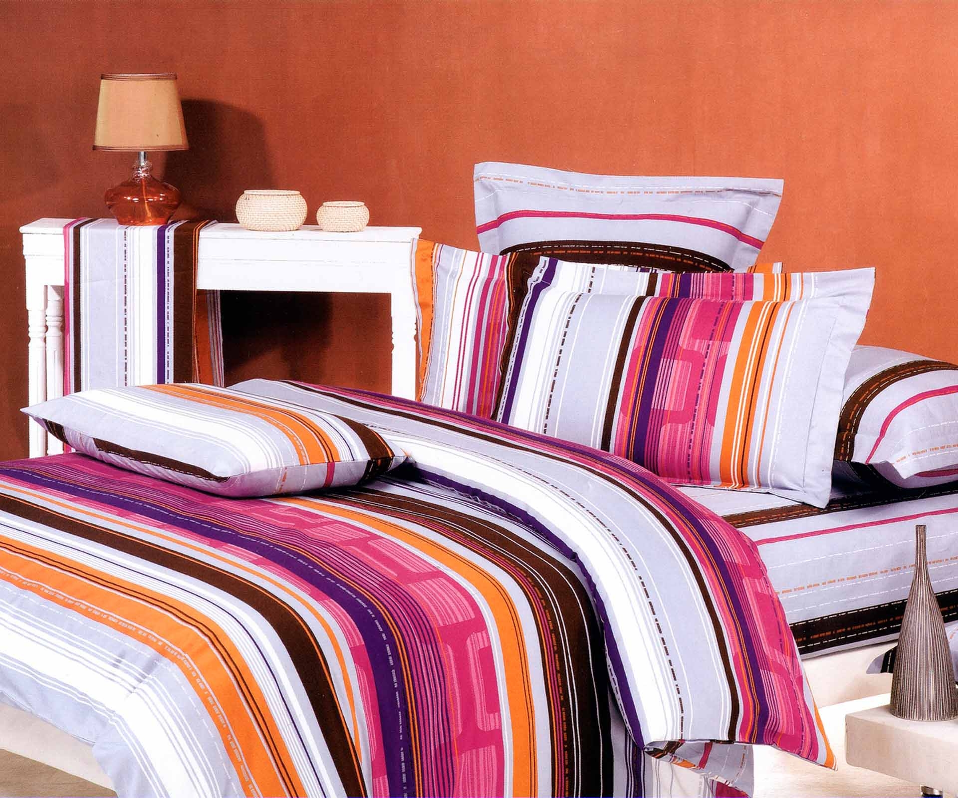 σεντόνια φανελένια (230cm x 250cm 2x 50cm x 70cm)  075