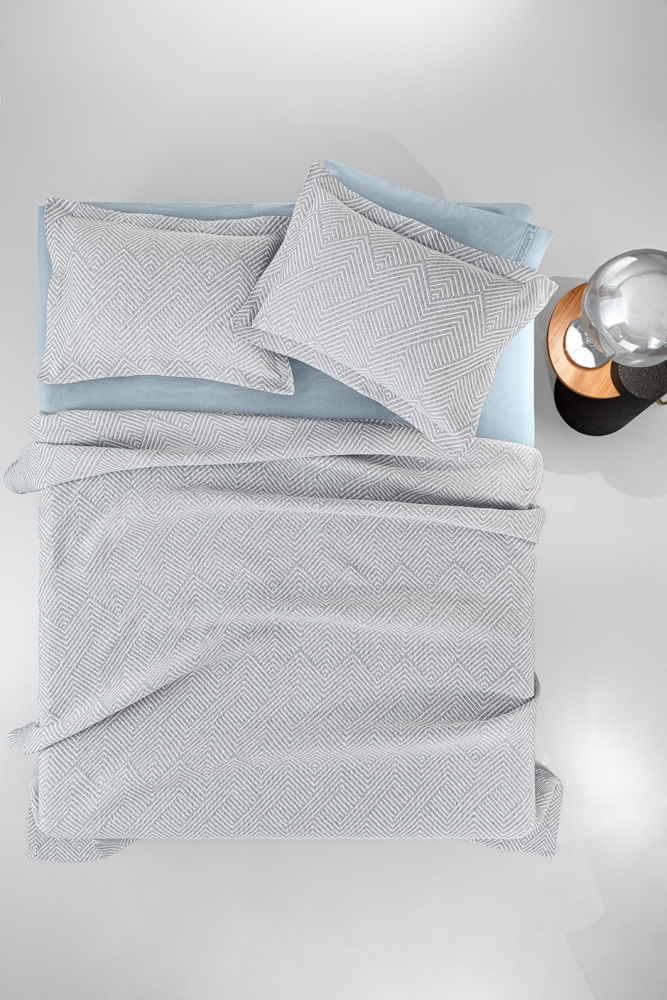 Κουβέρτα Tetris Silver 