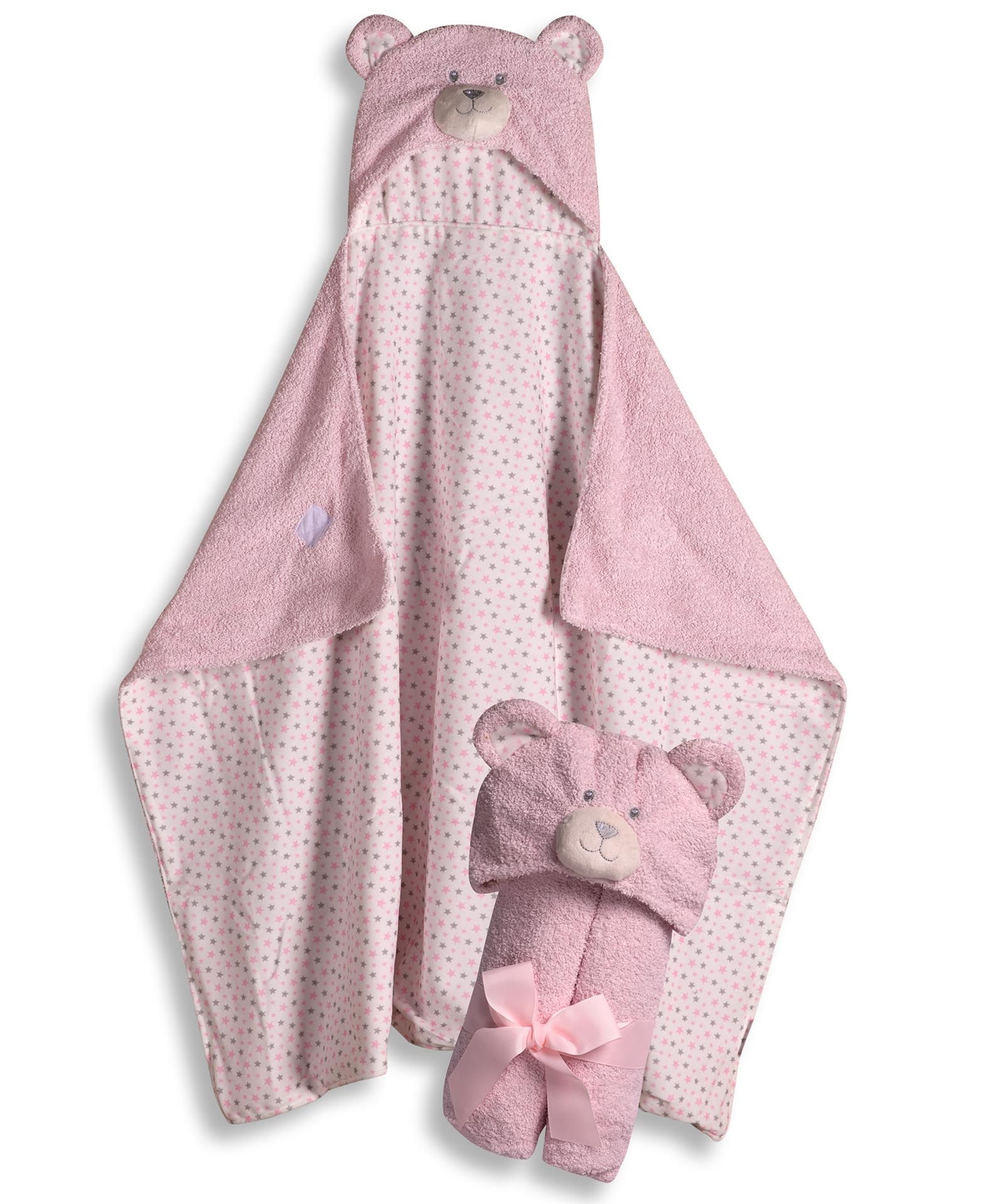 bebe κάπα (75cm x 100cm ) ροζ