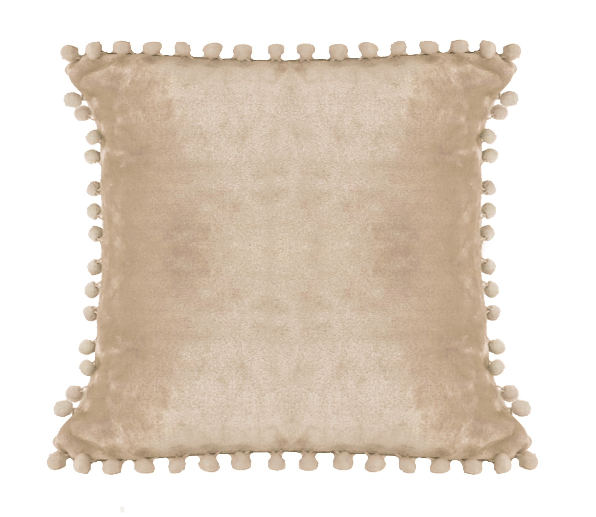 ΜΑΞΙΛΑΡΙ FLEECE POMY ECRU 43X43