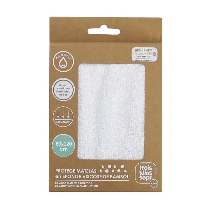 Προστατευτικό Στρώματος 60x120 από Bamboo Trois Kilos Sept