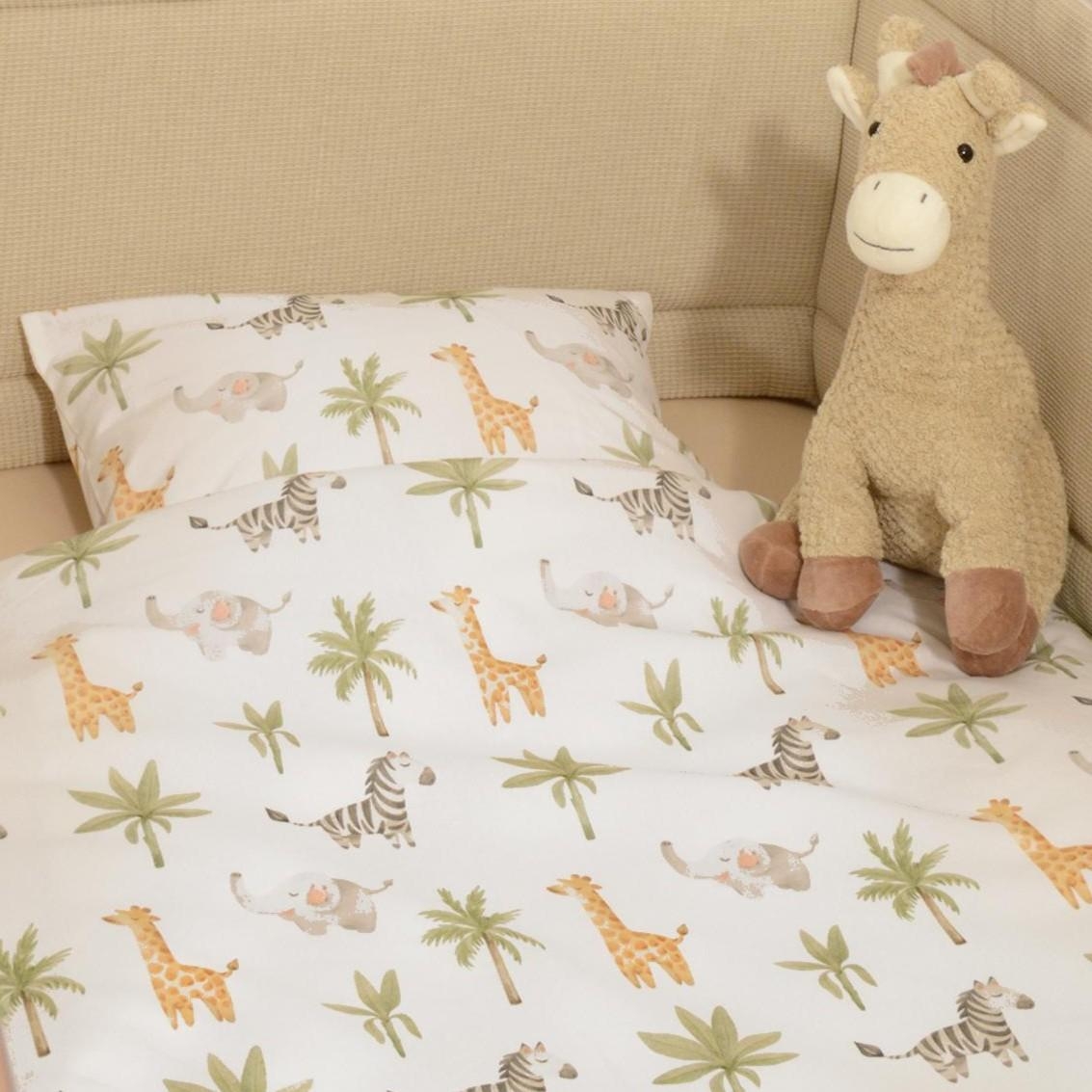 Παπλωματοθήκη με Φερμουάρ 100x140cm Design 424 Oliver Baby