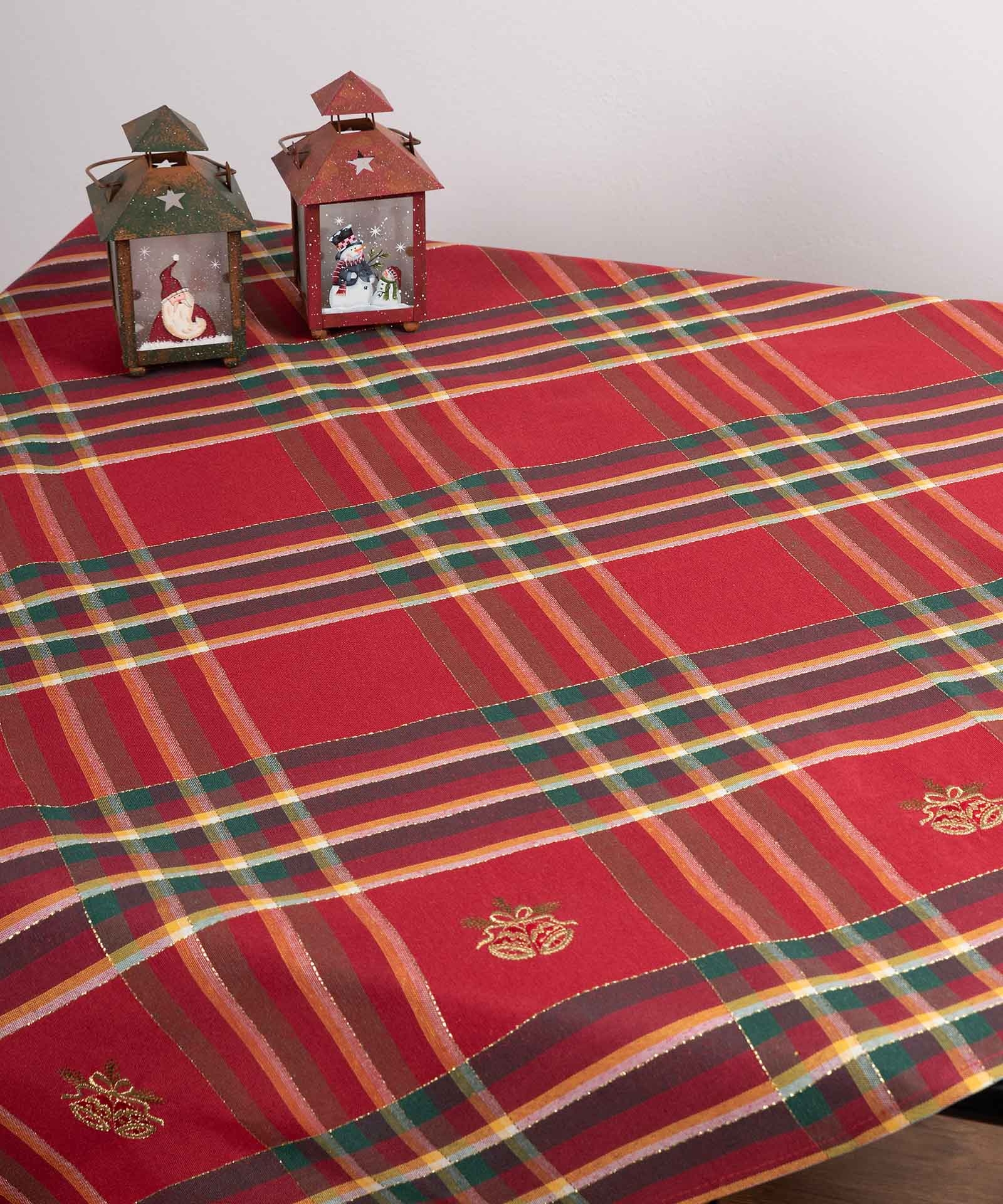 χριστουγεννιάτικο τραπεζομάντηλο (140cm x 180cm)  3194