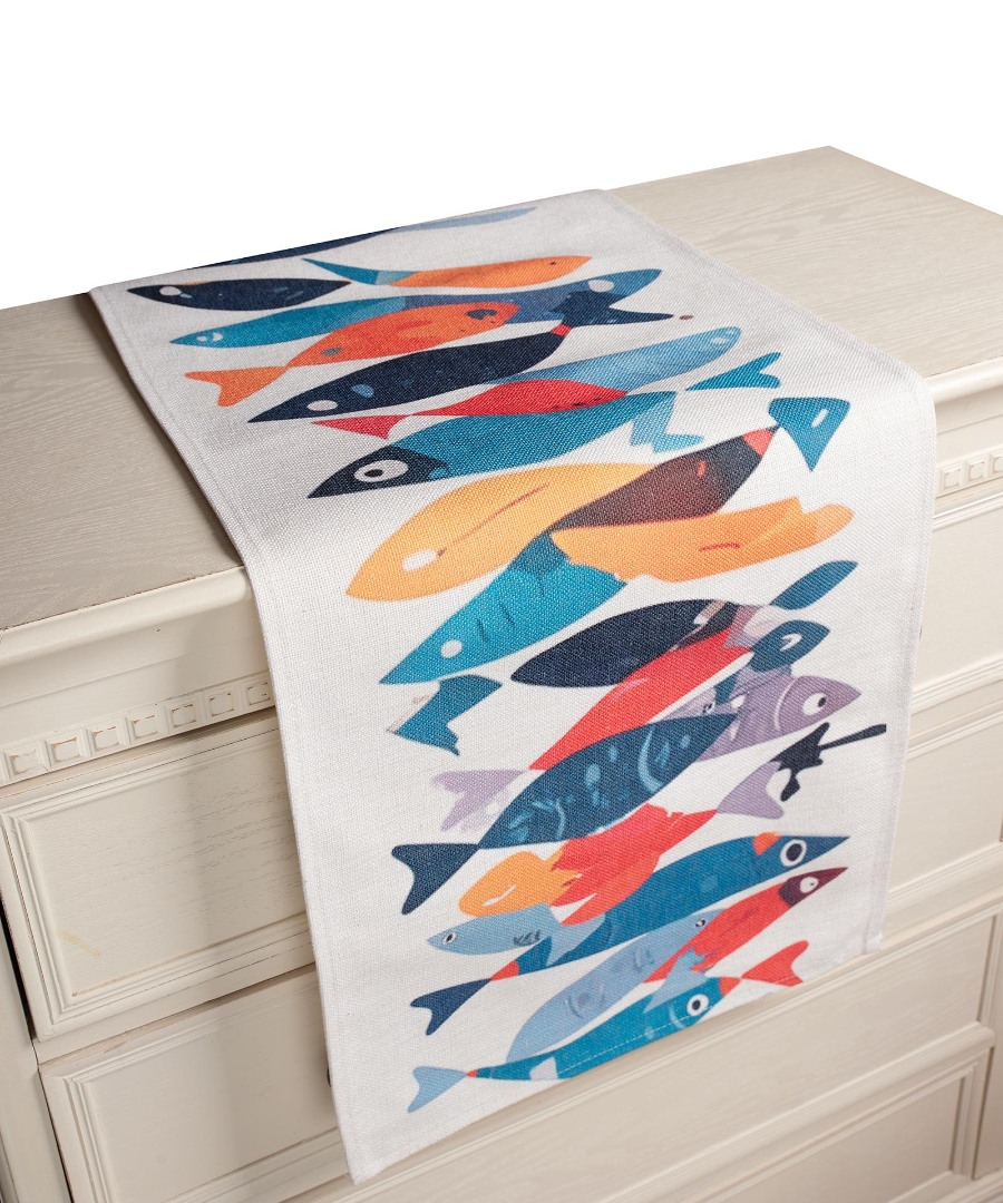 Τραβέρσα με στάμπα (40cm x 135cm) ks8