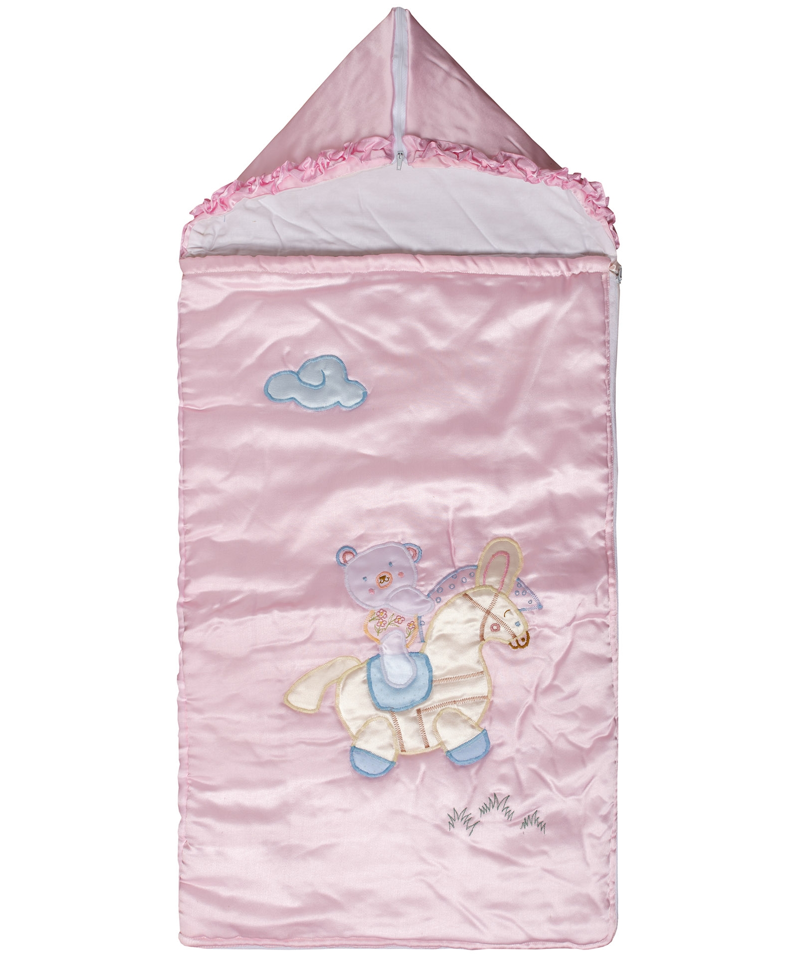 bebe υπνόσακος (90cm x 80cm) ροζ