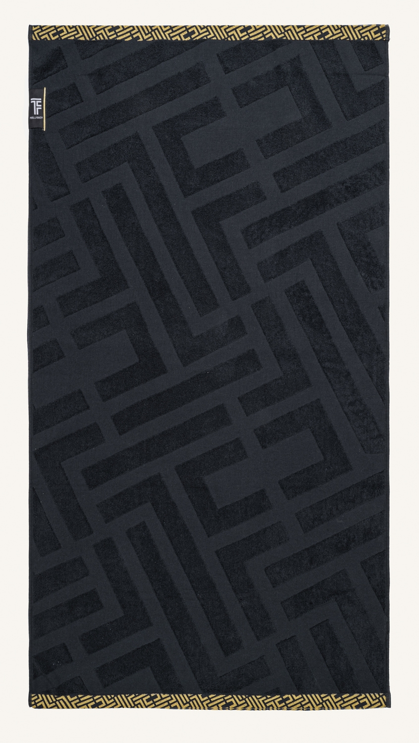 Πετσέτα Θαλάσσης Fresh Black