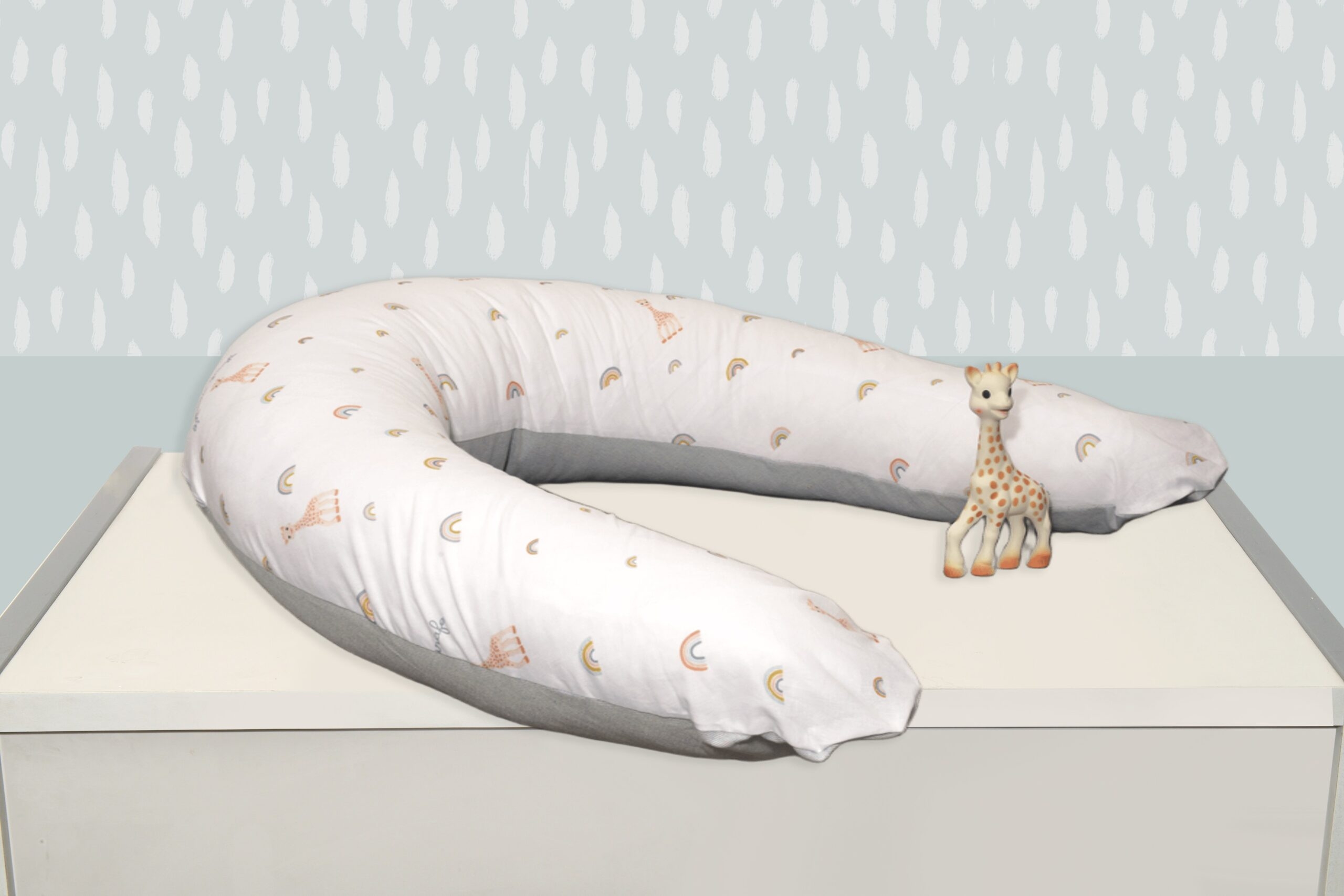 Μαξιλάρι Θηλασμού Σχέδιο 501 με αφαιρούμενη θήκη - Sophie La Girafe