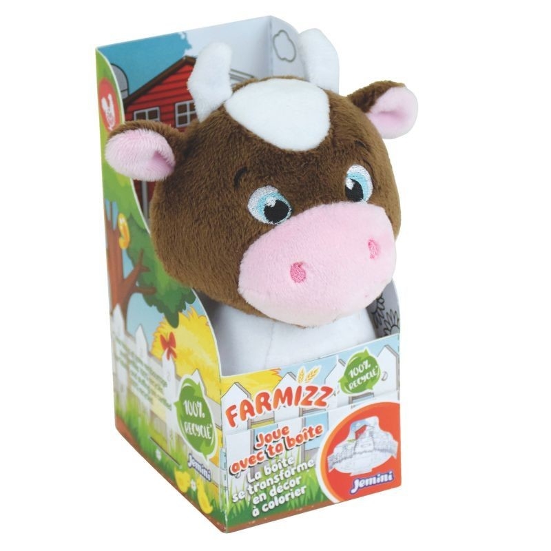 Λούτρινη Αγελαδίτσα 15cm Jemini