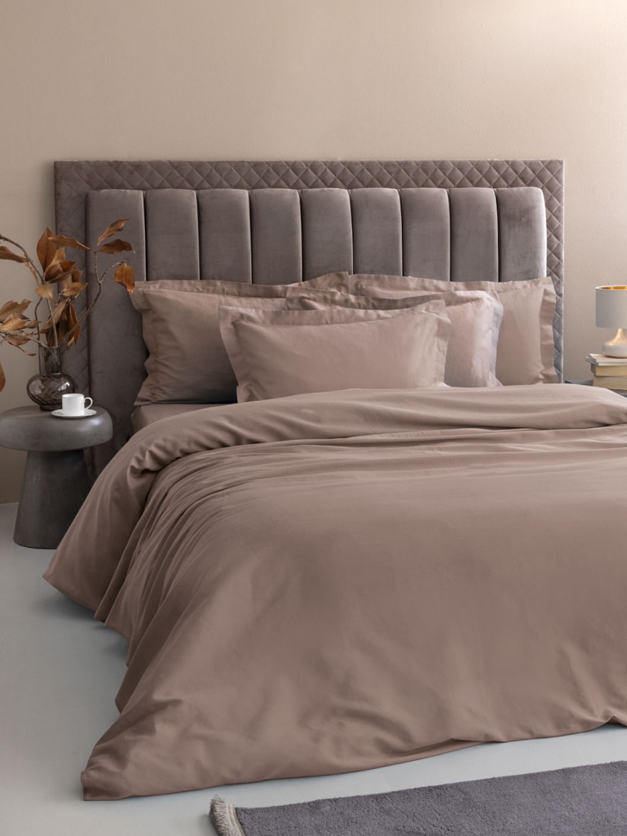 Σετ King Size Σεντόνια 285x270 Posh Sateen TAUPE