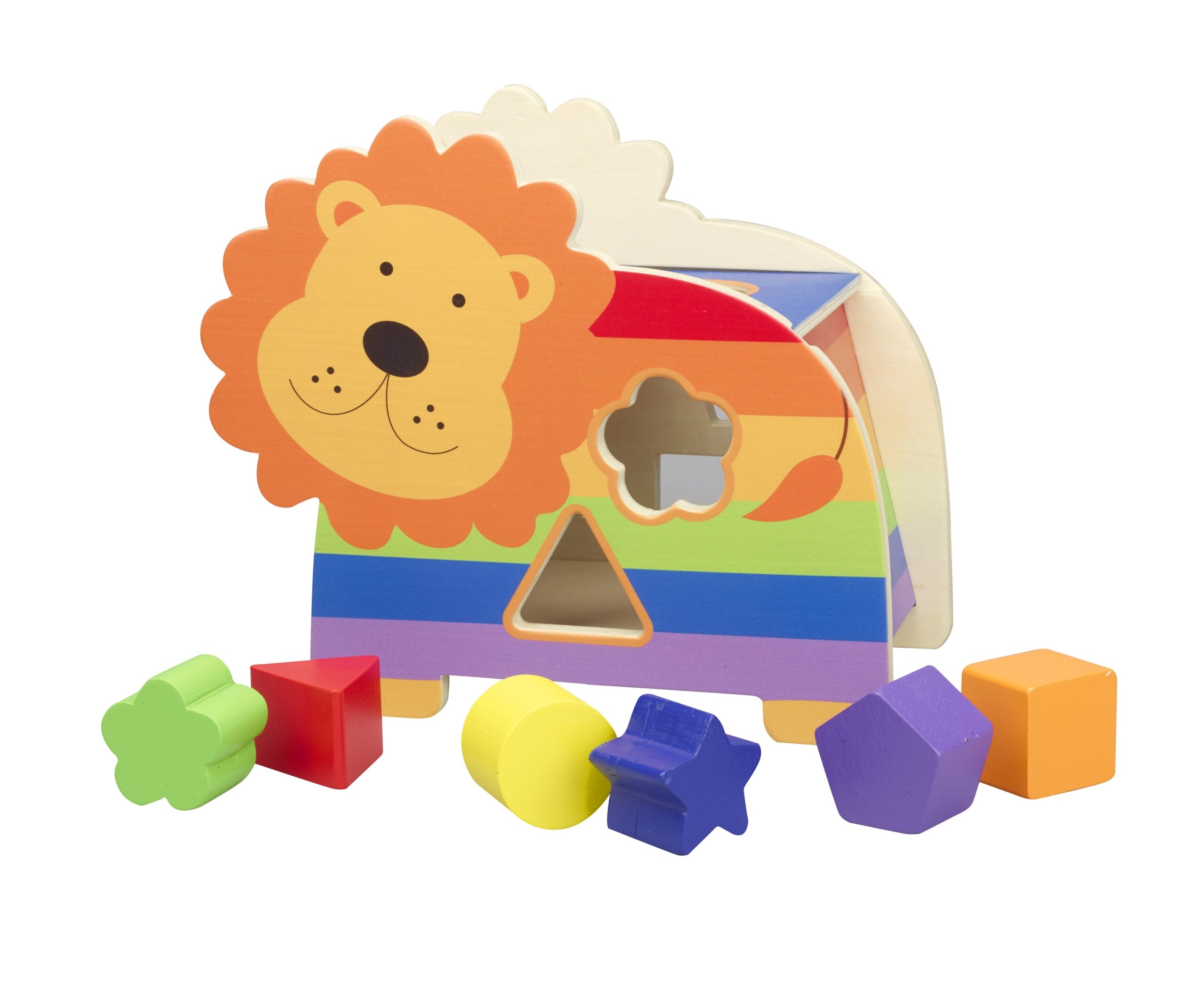 Παιχνίδι Σχημάτων Λιοντάρι Orange Tree Toys