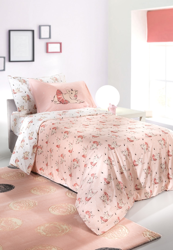 Σετ Σεντόνια 3τμχ. Piggy 