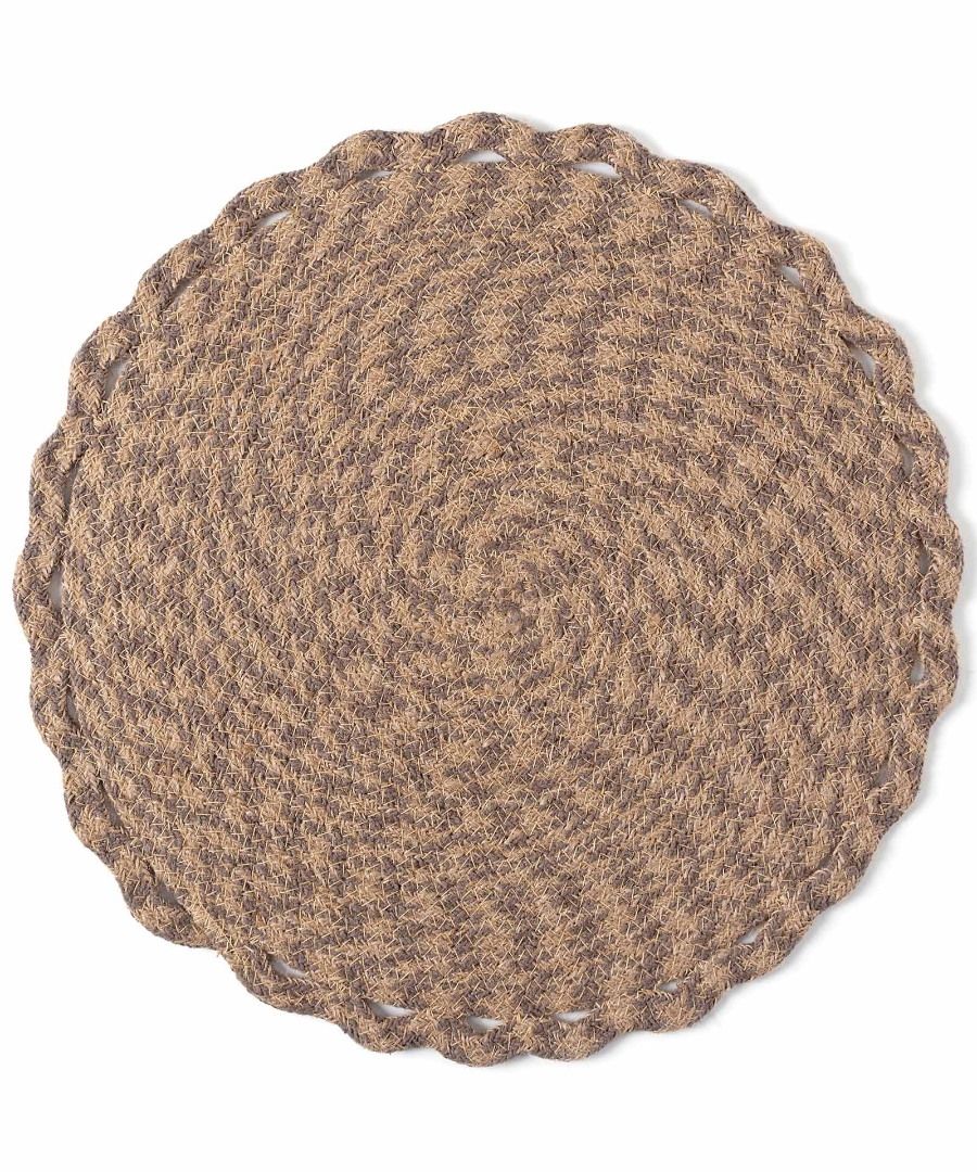 Σουπλά γιούτα 2058 (38cm) charcoal