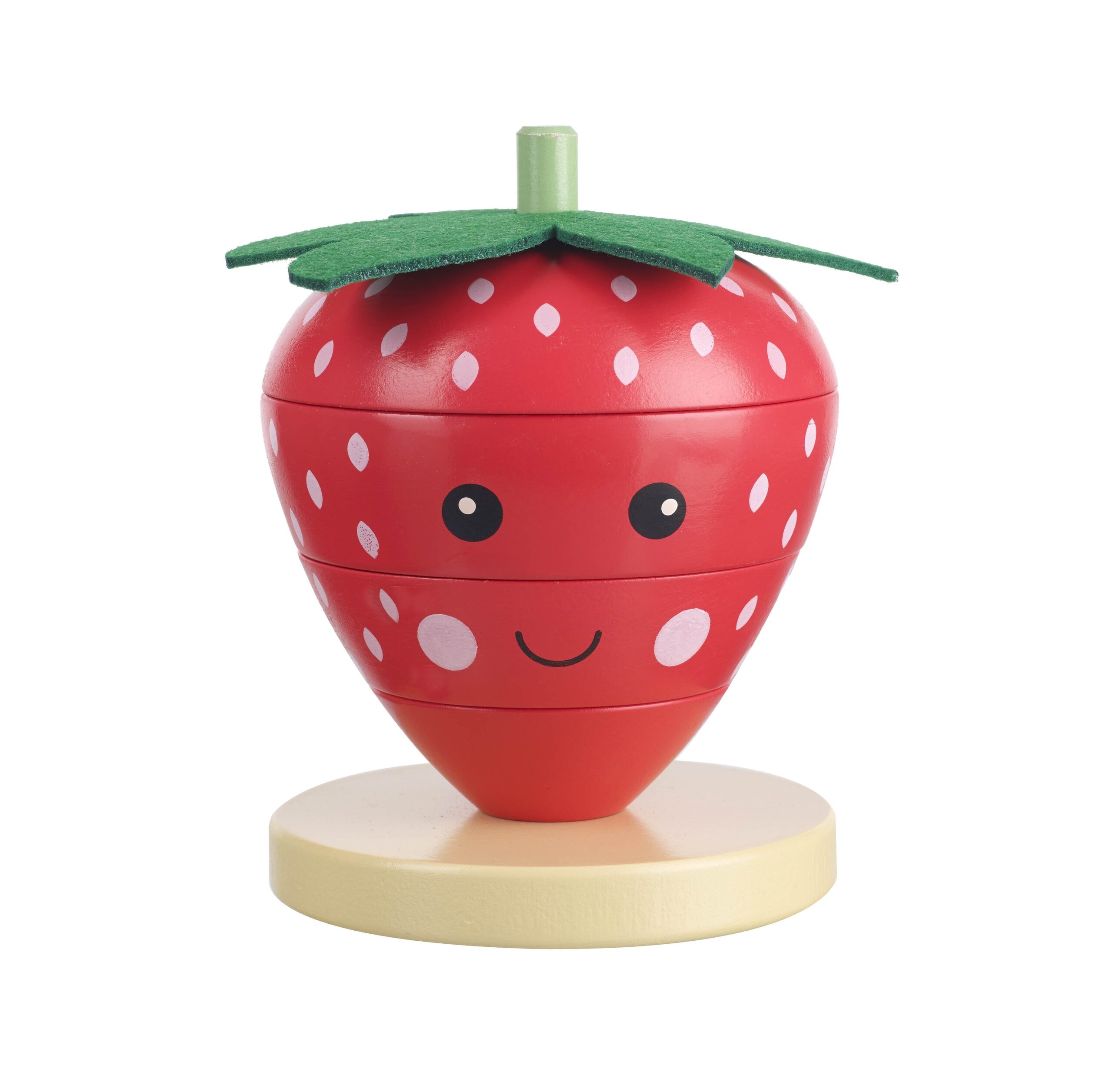 Πυργος Στοίβαξης Φράουλα Orange Tree Toys