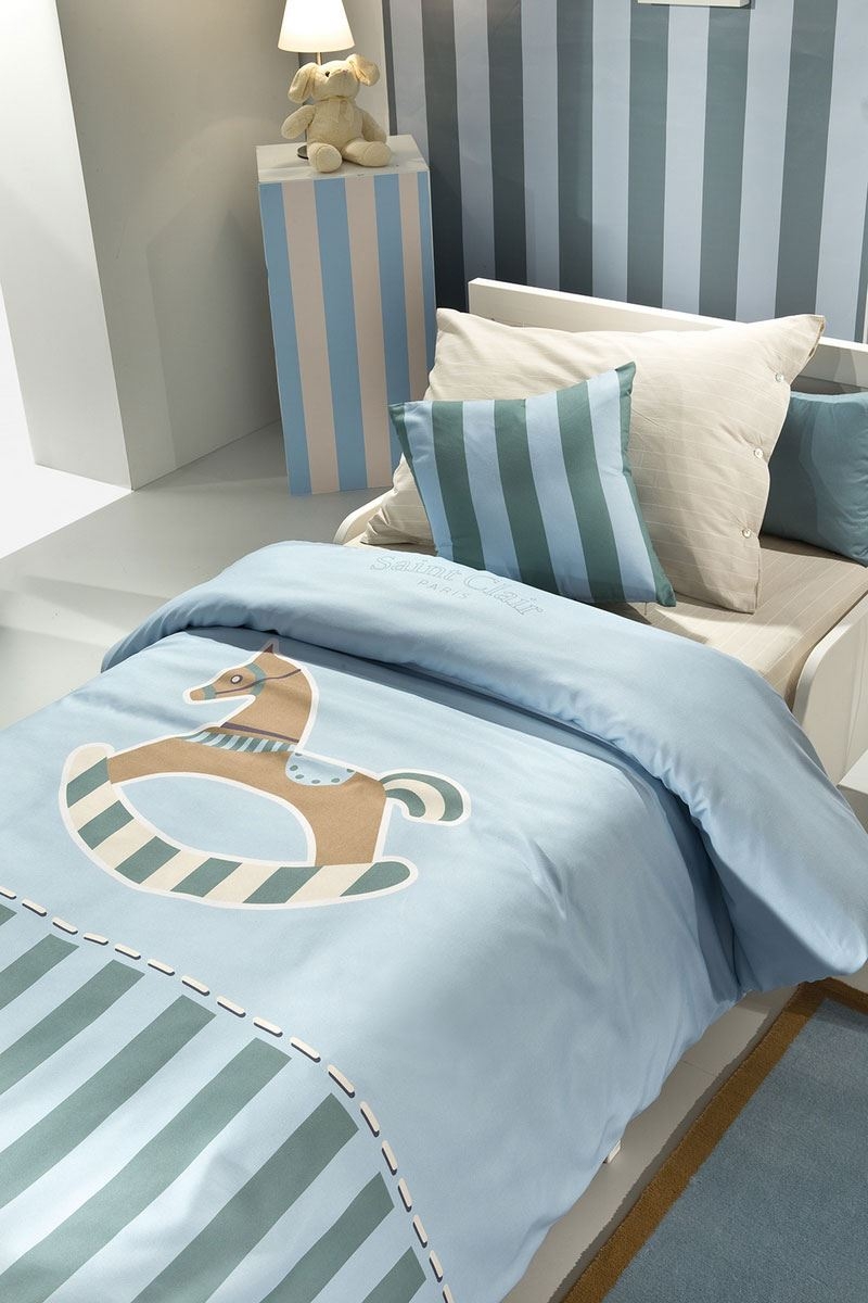 Παπλωματοθήκη Toy Blue Suede 