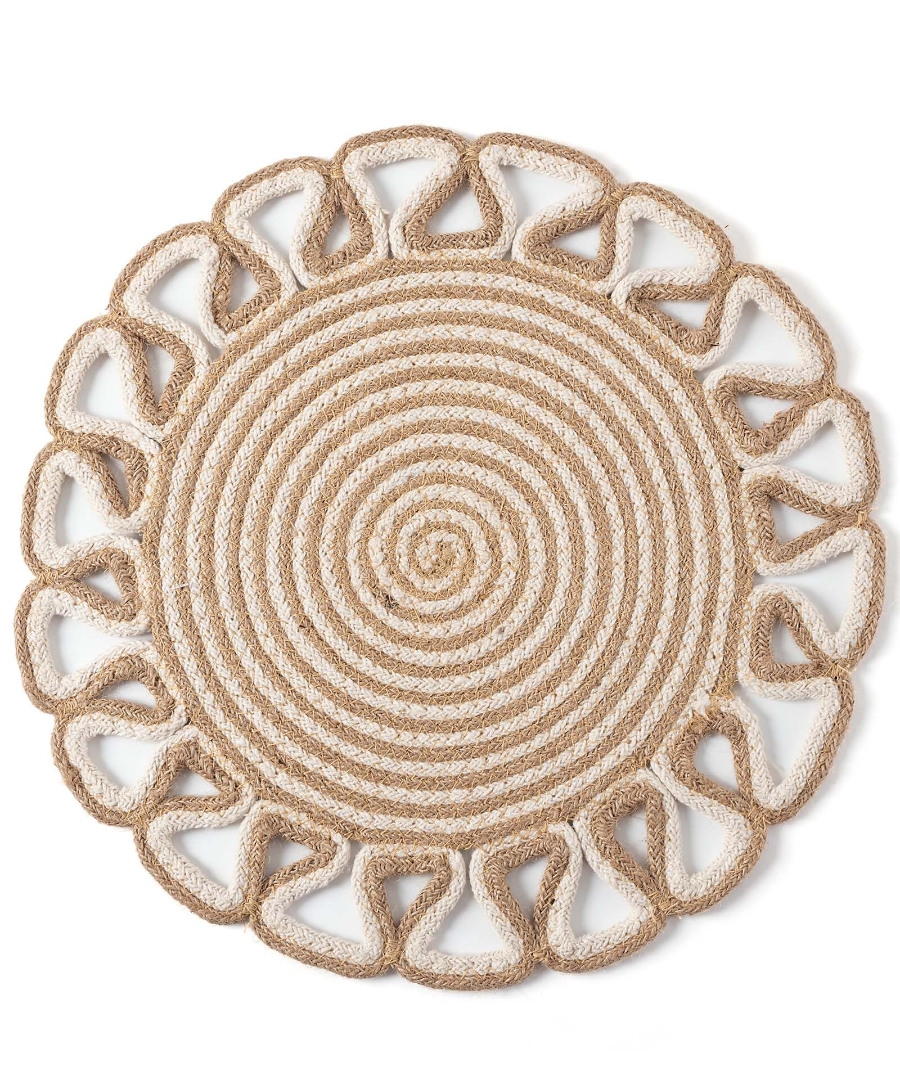 Σουπλά γιούτα 1911 (38cm) beige