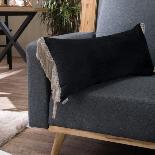 Μαξιλαροθήκη Velvet 06 Με Κρόσι (30x60cm) - 30x60cm με γέμιση