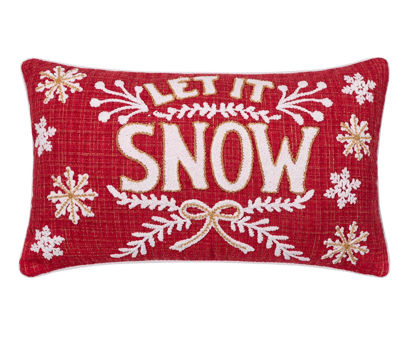 Χριστουγεννιάτικη μαξιλαροθήκη HP52516X(35cm x 60cm) κόκκινη