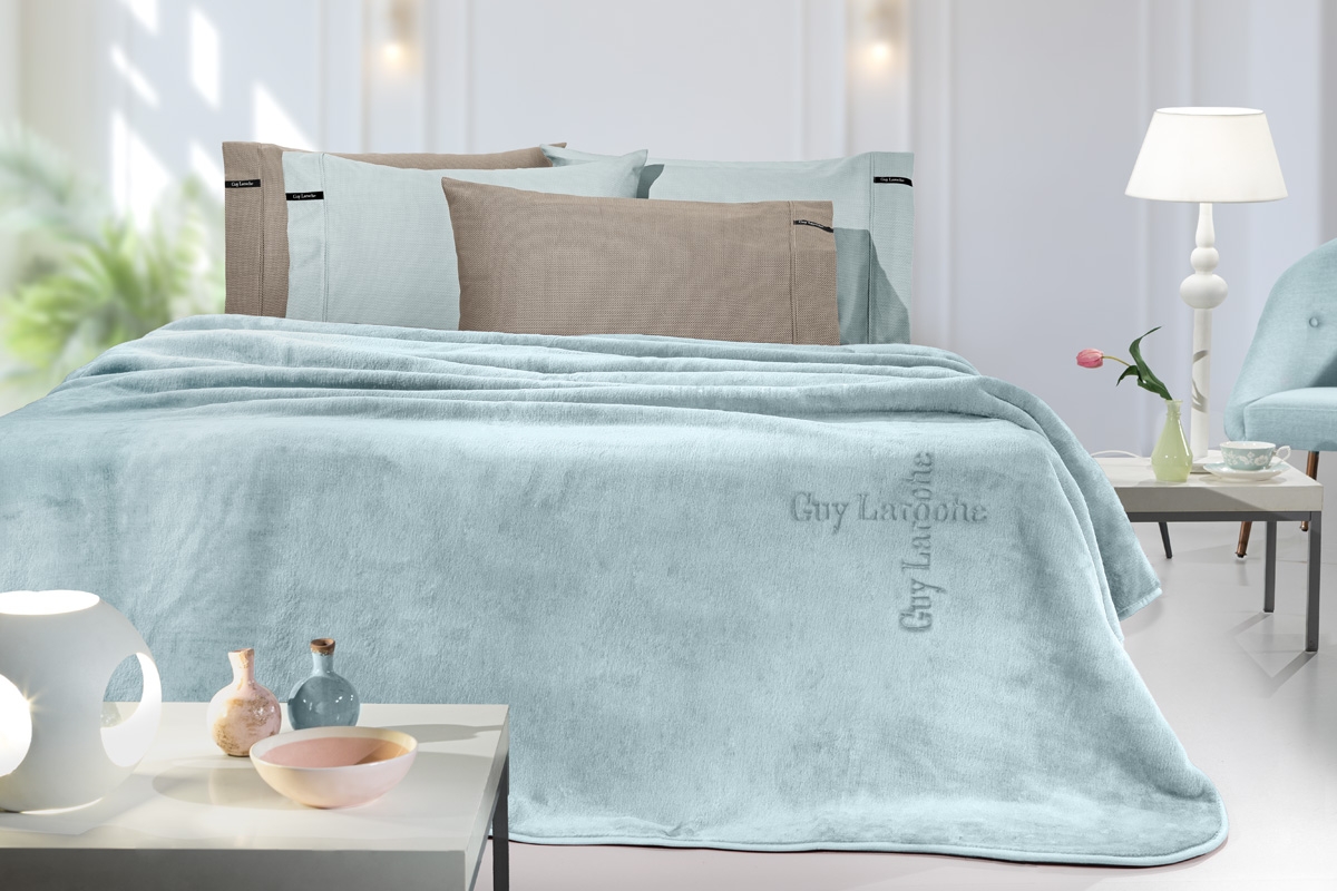 Κουβέρτα Logo Indigo 