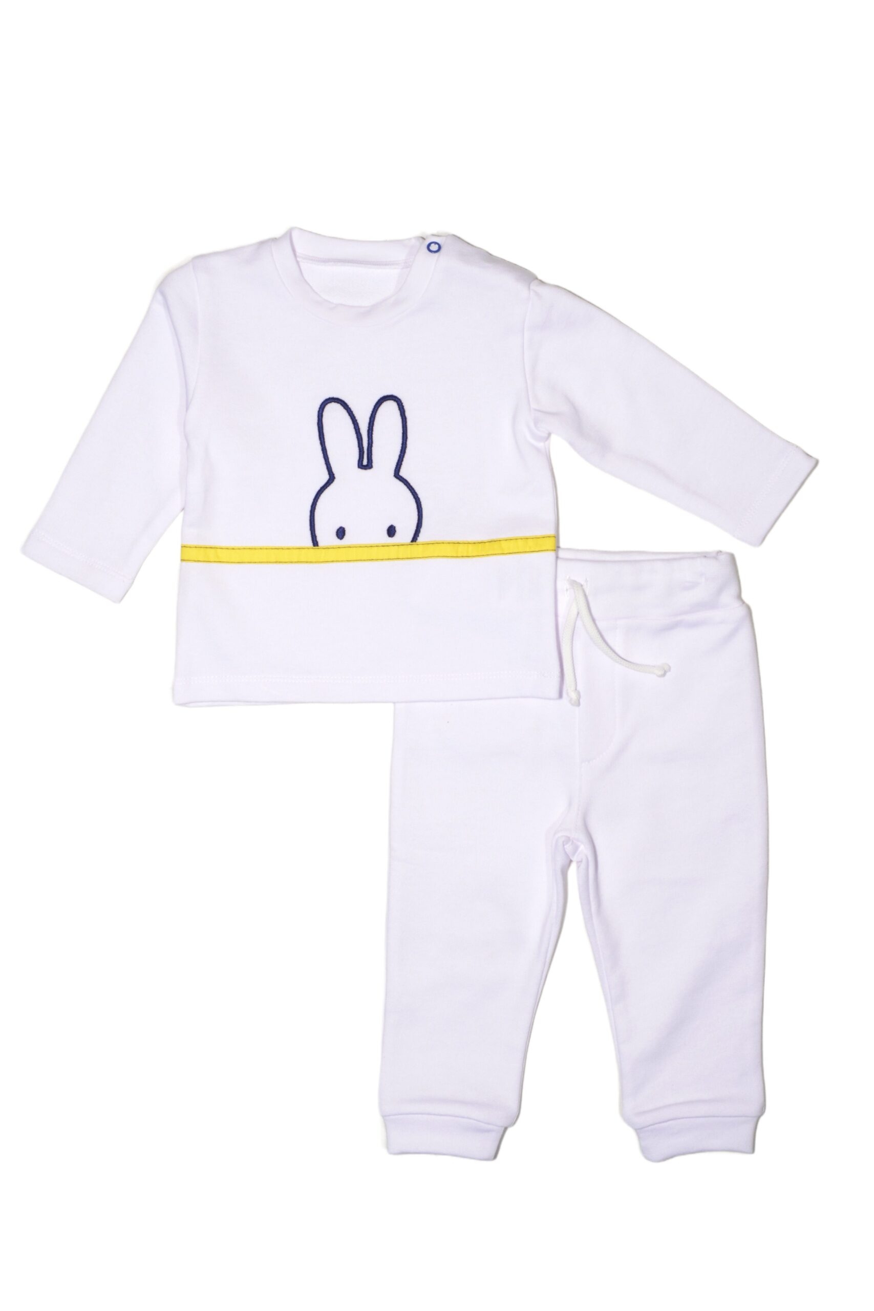 Miffy Des.60 Σετ Φόρμας 2τ Λευκό 9 Mηνών/74cm