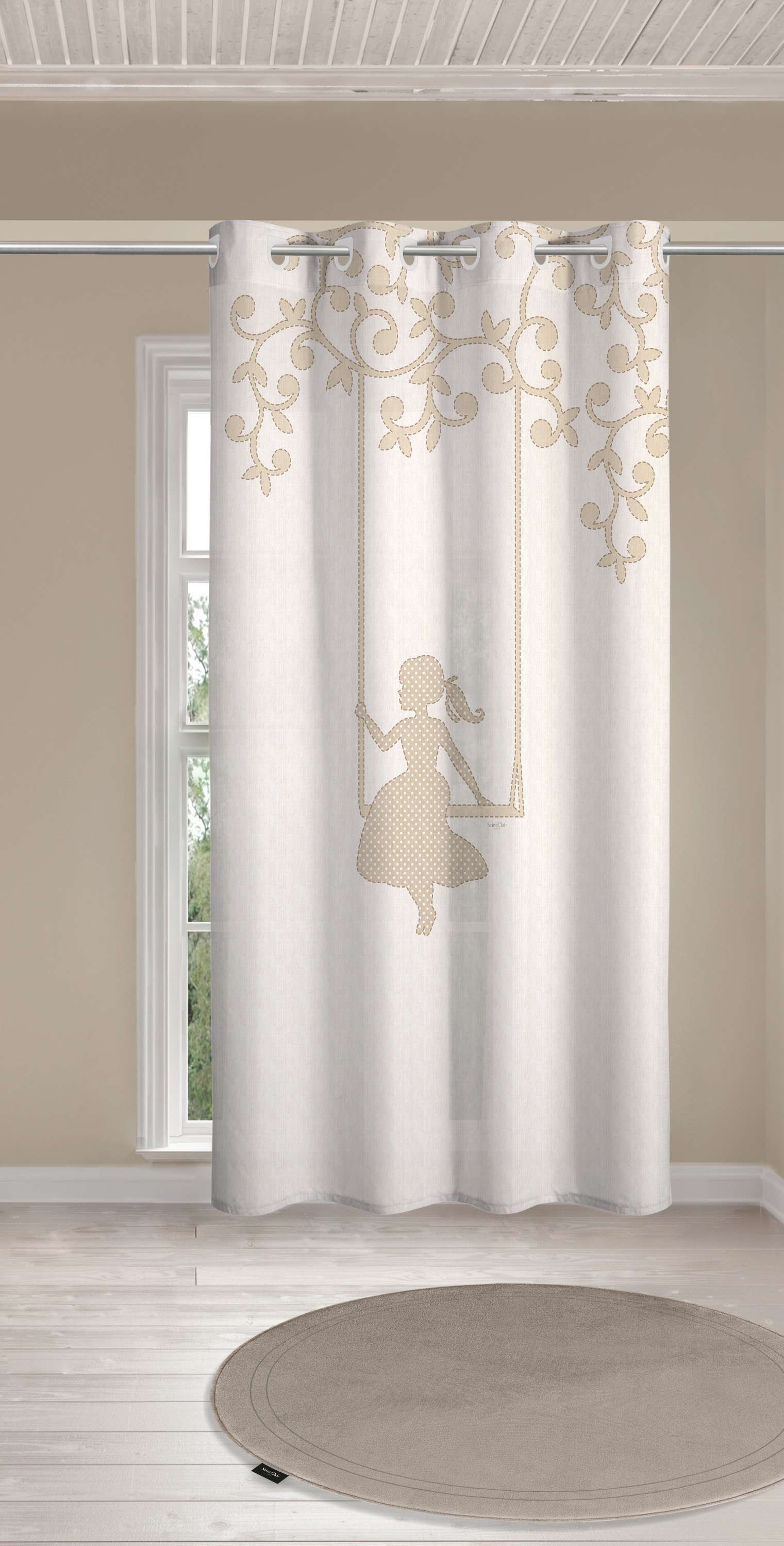 Παιδική & Βρεφική Κουρτίνα Soft-Touch Amica με Τρουκς 