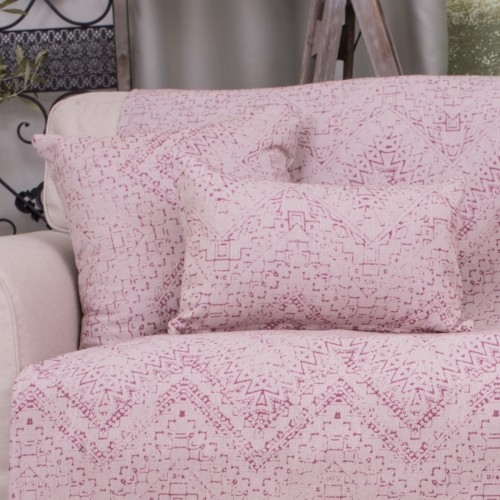 Μαξιλαροθήκη Indore 06 - 45x45cm με γέμιση