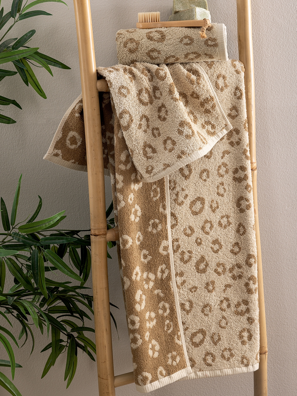 Πετσέτα Προσώπου Towels Collection 50x90 PAM BEIGE