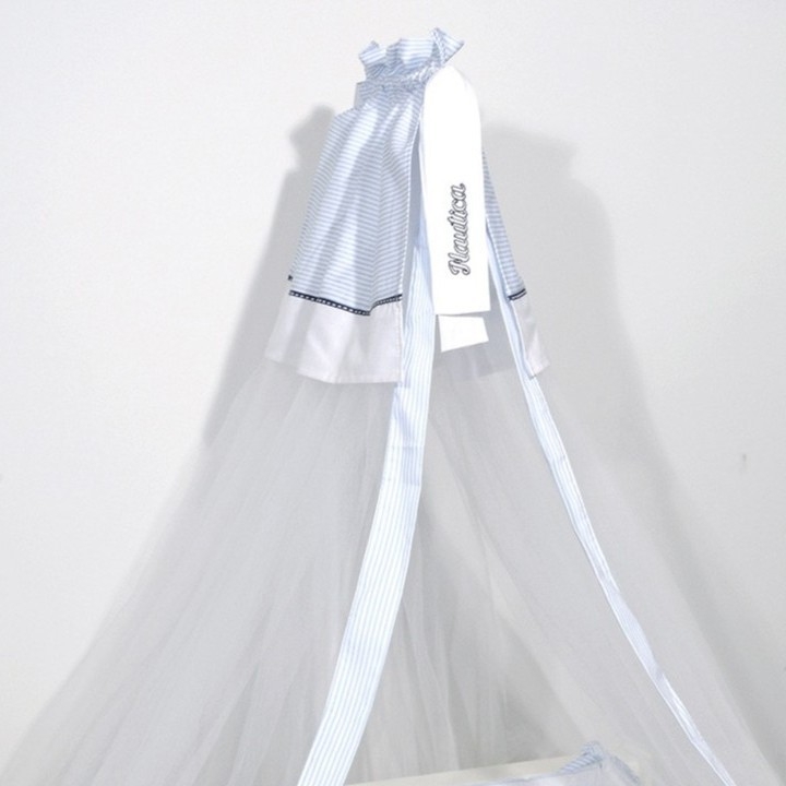 Κουνουπιέρα 180x500 cm Design 901 Σιέλ-Ριγέ