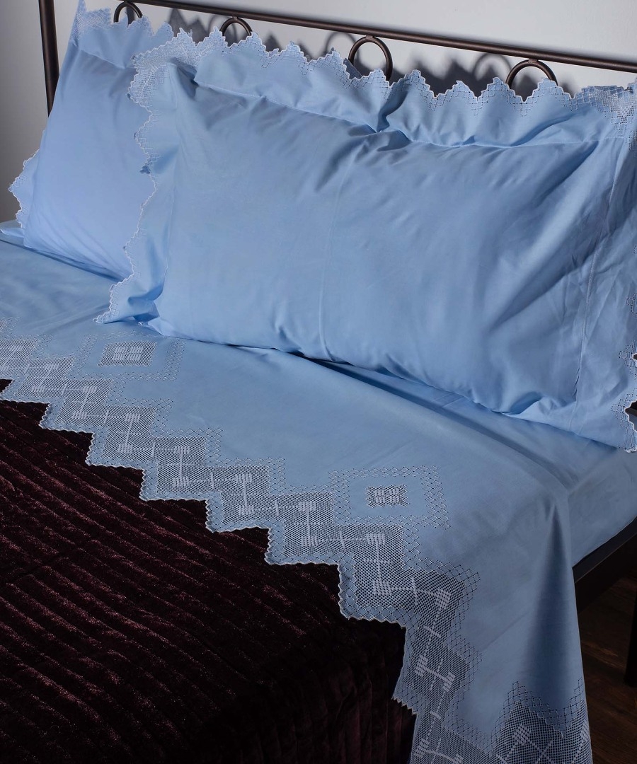 ΧΕΙΡΟΠΟΙΗΤΟ ΣΕΝΤΟΝΙ 712 ΦΙΛΤΙΡΕ ΤΕΣΣΑΡΩΝ ΤΕΜΑΧΙΩΝ (225CM X 270CM) ΣΙΕΛ