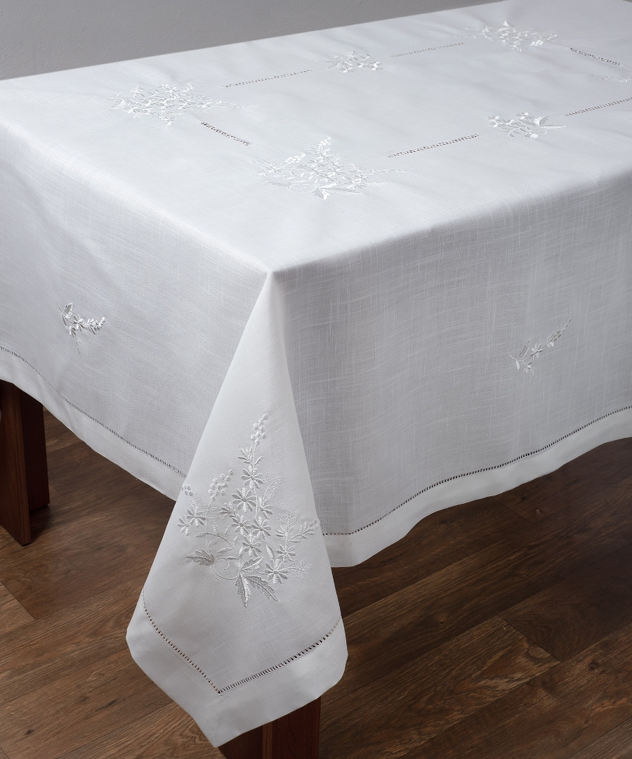 Τραπεζομάντηλο 7116 (170cm x 400cm) λευκό