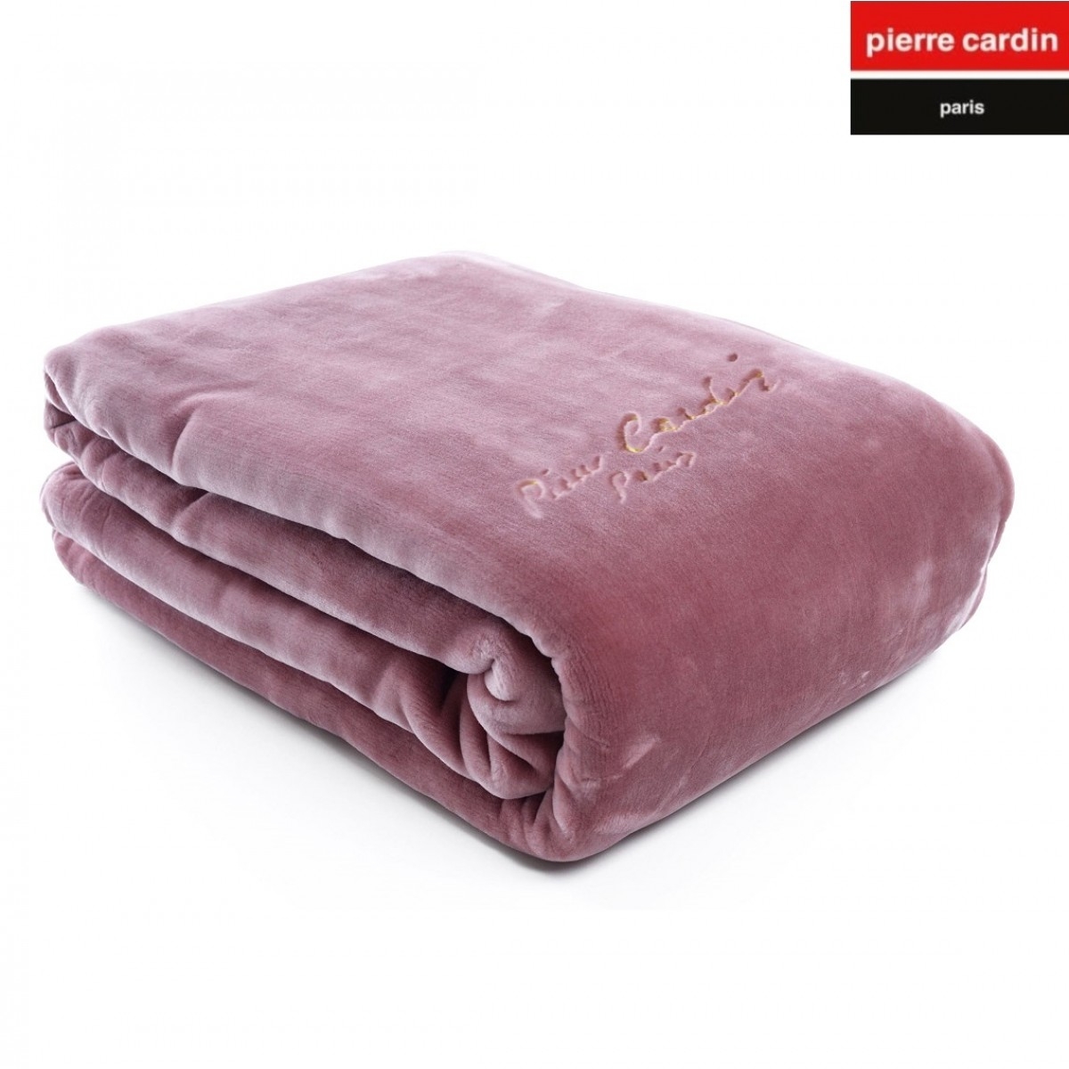ΚΟΥΒΕΡΤΑ ΜΟΝΗ 160X220 PIERRE CARDIN NANCY 545 OPAL ROSE(64)