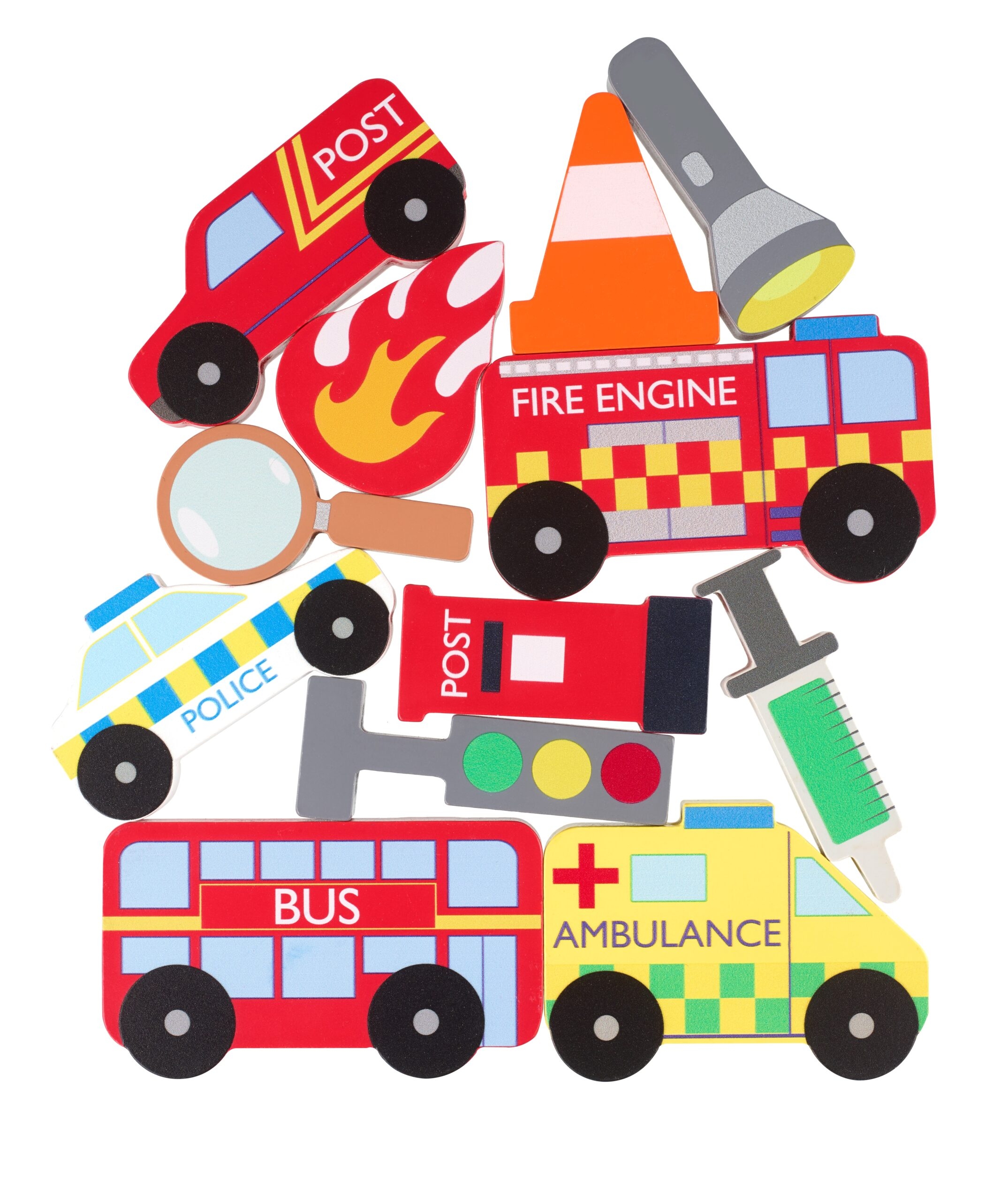 Παιχνίδι Ισορροπίας Αυτοκίνητα της Πόλης - Orange Tree Toys