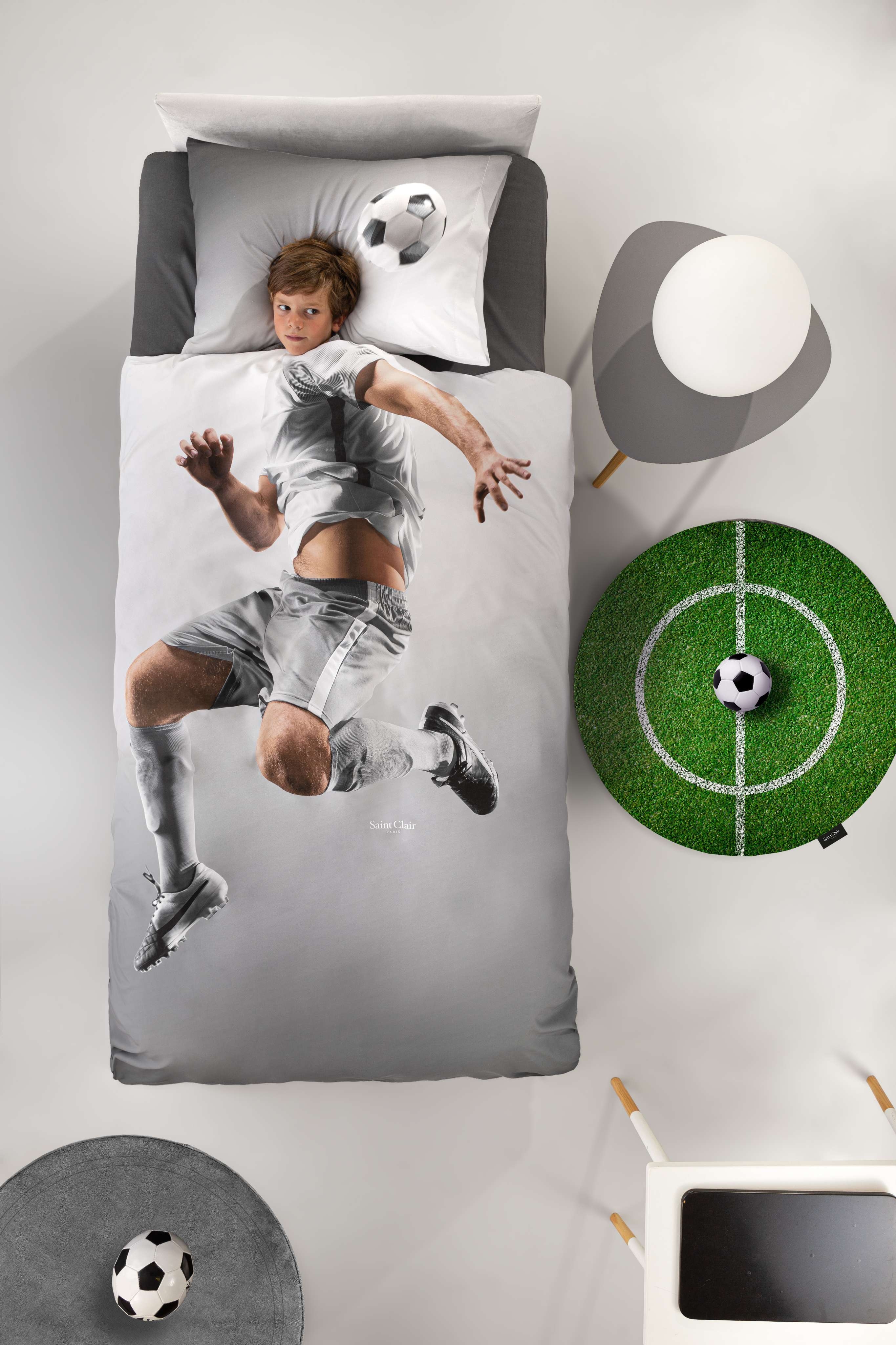 Παπλωματοθήκη & Μαξιλαροθήκη Striker Cotton 