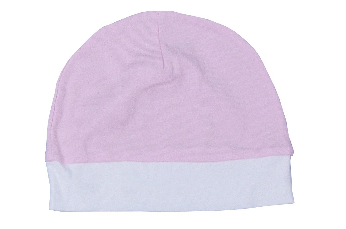 Σκουφάκι Ροζ-Λευκό Design 12 Oliver Baby