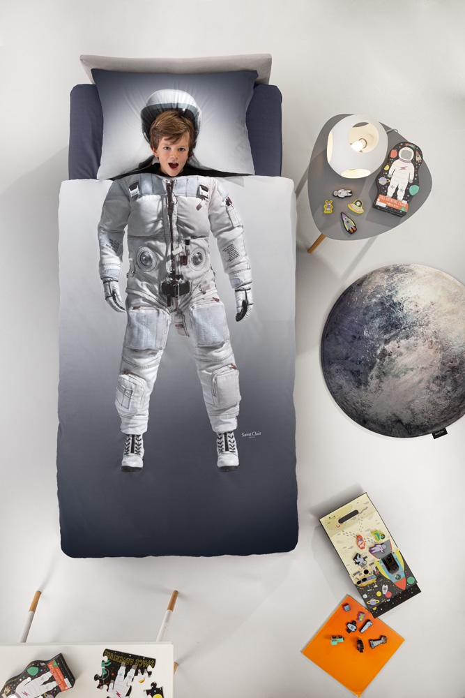 Παπλωματοθήκη με Μαξιλαροθήκη Space 