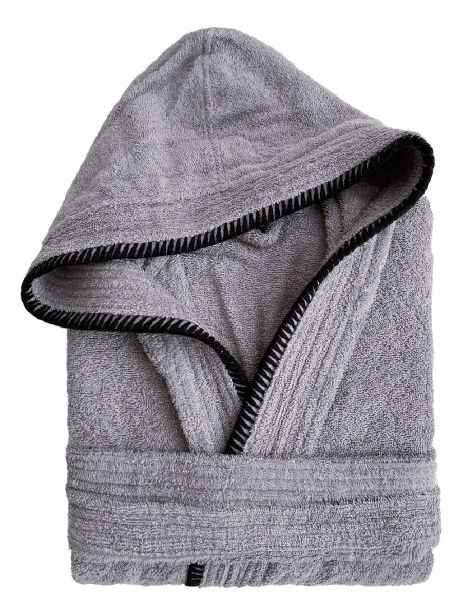 Μπουρνούζι Bath Collection BRIDGE GREY Medium