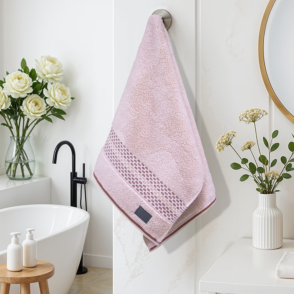 LINO Πετσέτα Προσώπου (50x90) Igalo Ροζ